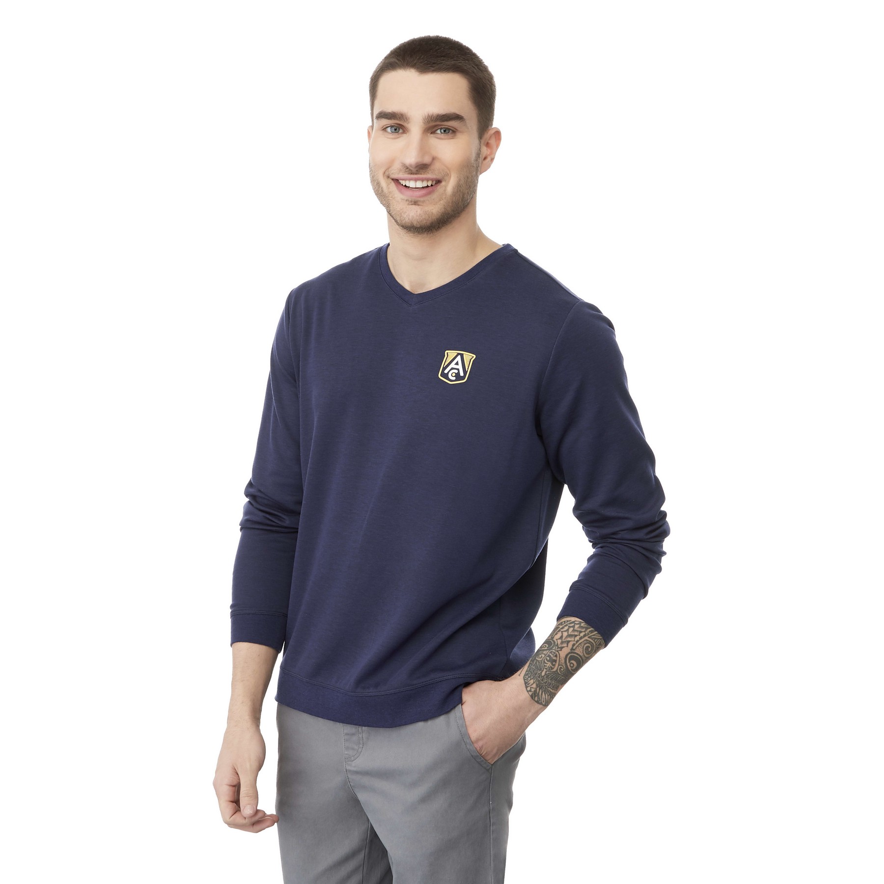 Picture of Men's BROMLEY Knit V-Neck Sweater