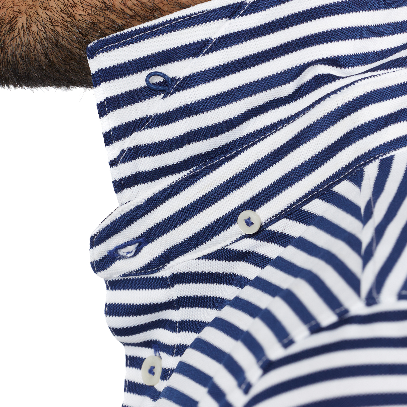Picture of STITCH® Club Stripe Polo Shirt - Men's