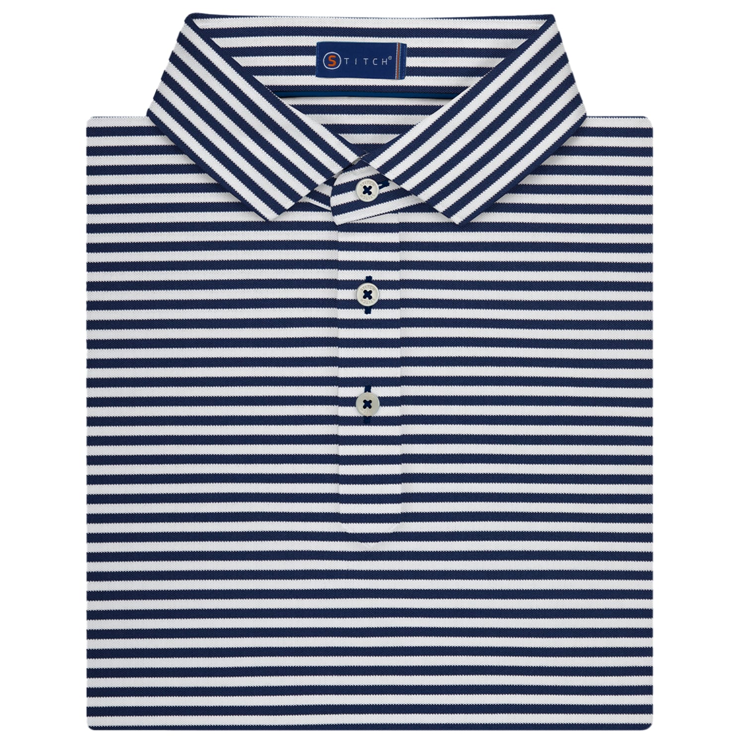 Picture of STITCH® Club Stripe Polo Shirt - Men's