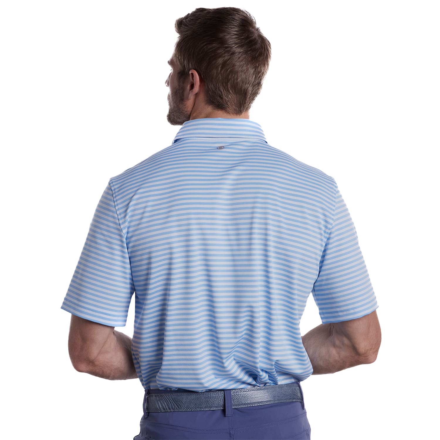 Picture of STITCH® Club Stripe Polo Shirt - Men's