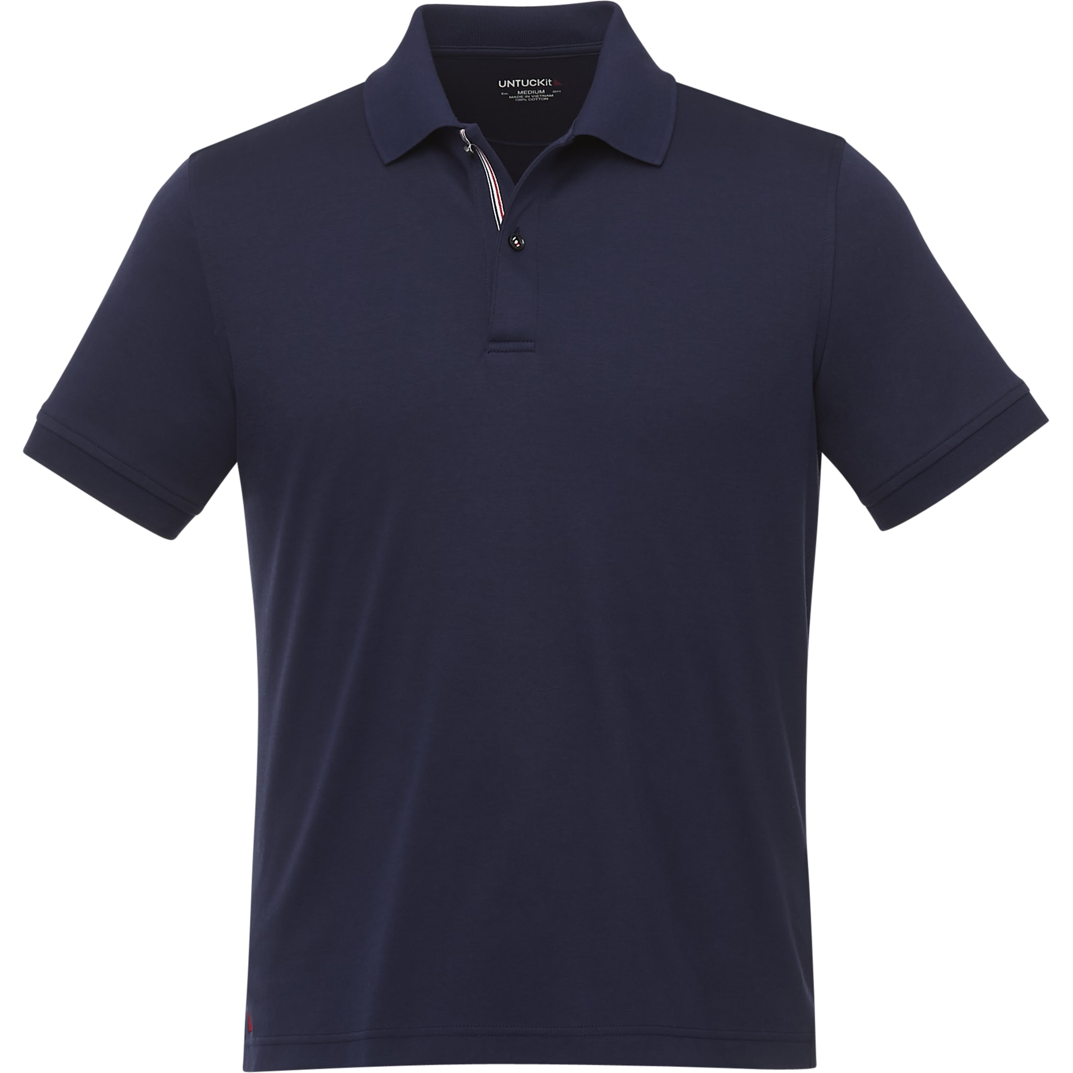 Picture of Men's UNTUCKit Damaschino Wrinkle-Free Short Sleeve Polo