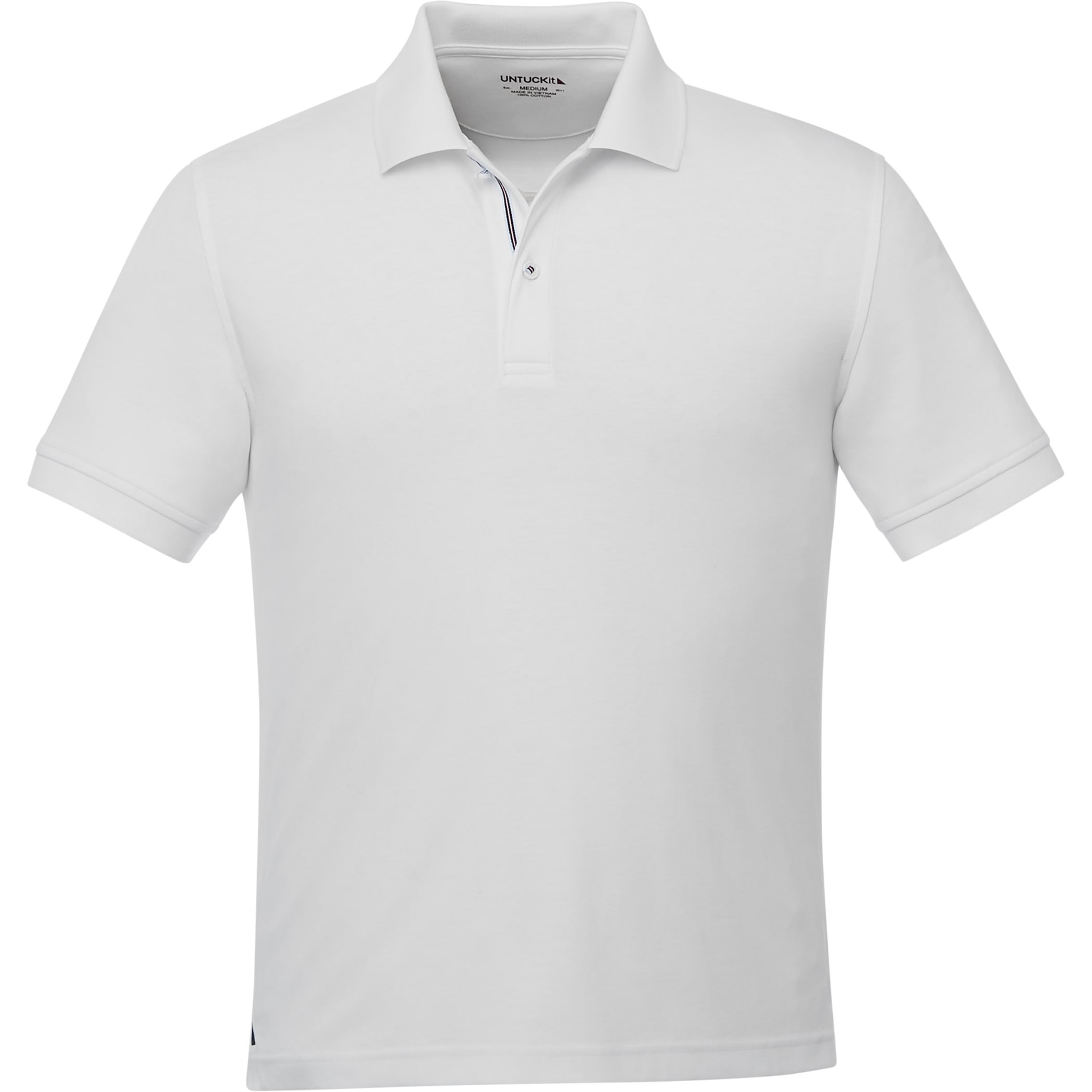 Picture of Men's UNTUCKit Damaschino Wrinkle-Free Short Sleeve Polo