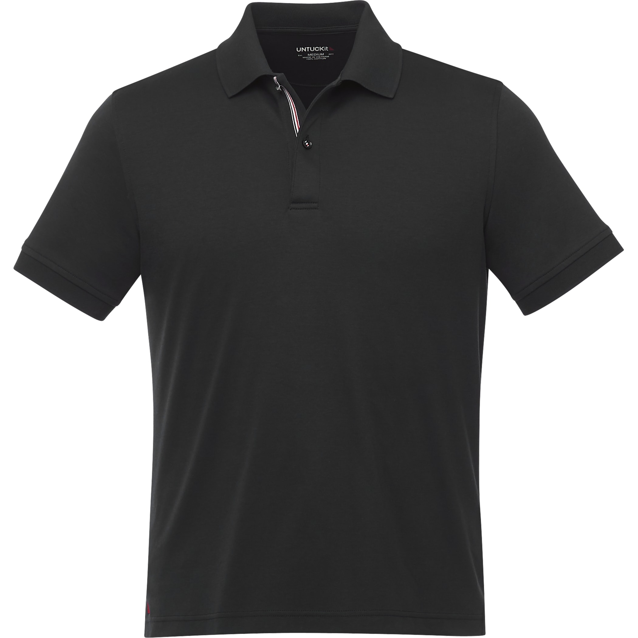 Picture of Men's UNTUCKit Damaschino Wrinkle-Free Short Sleeve Polo