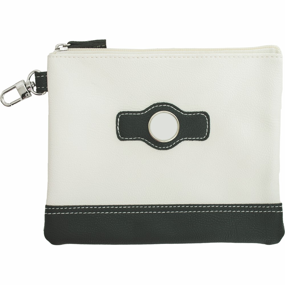 Picture of Leatherette Zippered Valuables Pouch