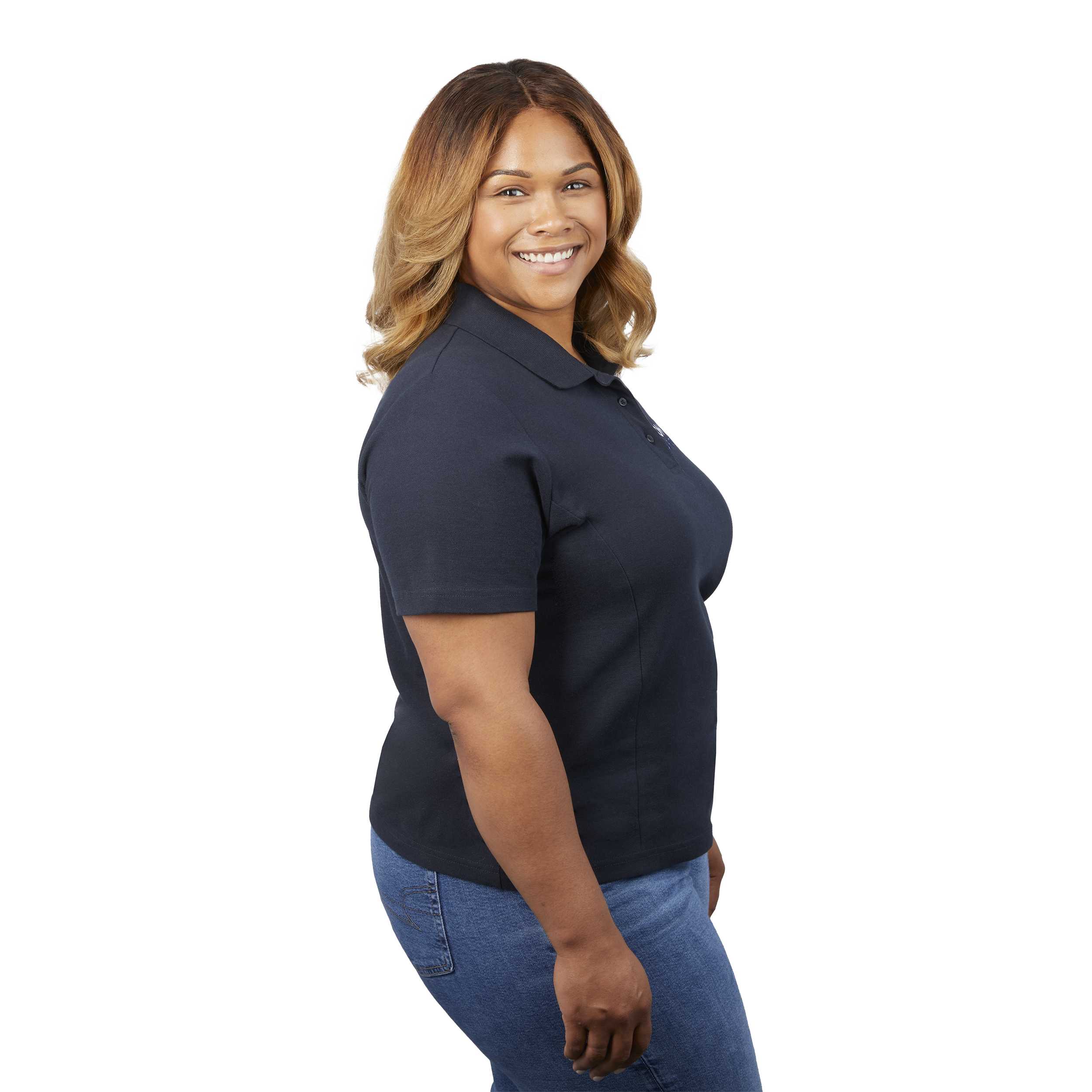 Picture of Women's PALO Short Sleeve 100% Cotton Pique Polo
