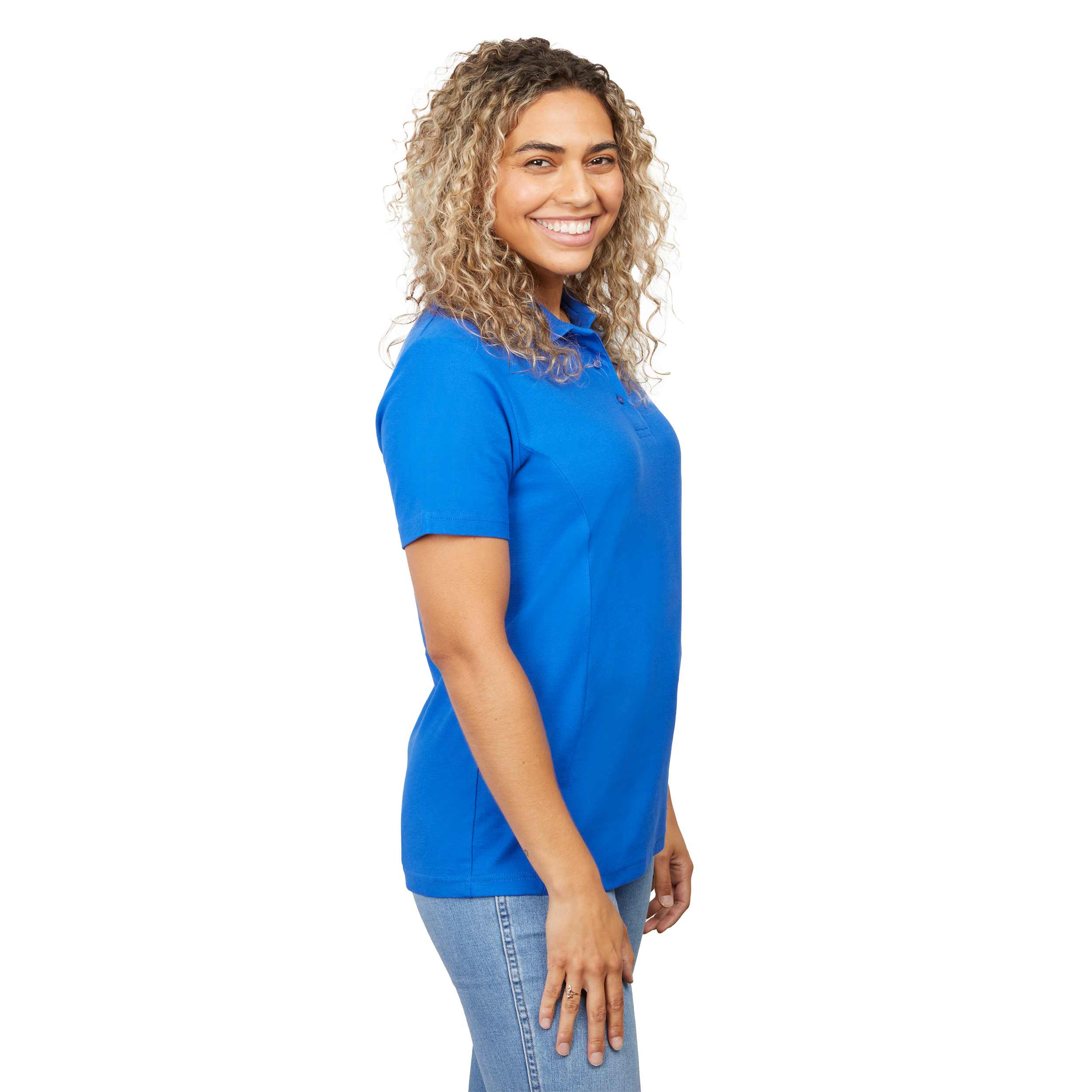 Picture of Women's PALO Short Sleeve 100% Cotton Pique Polo
