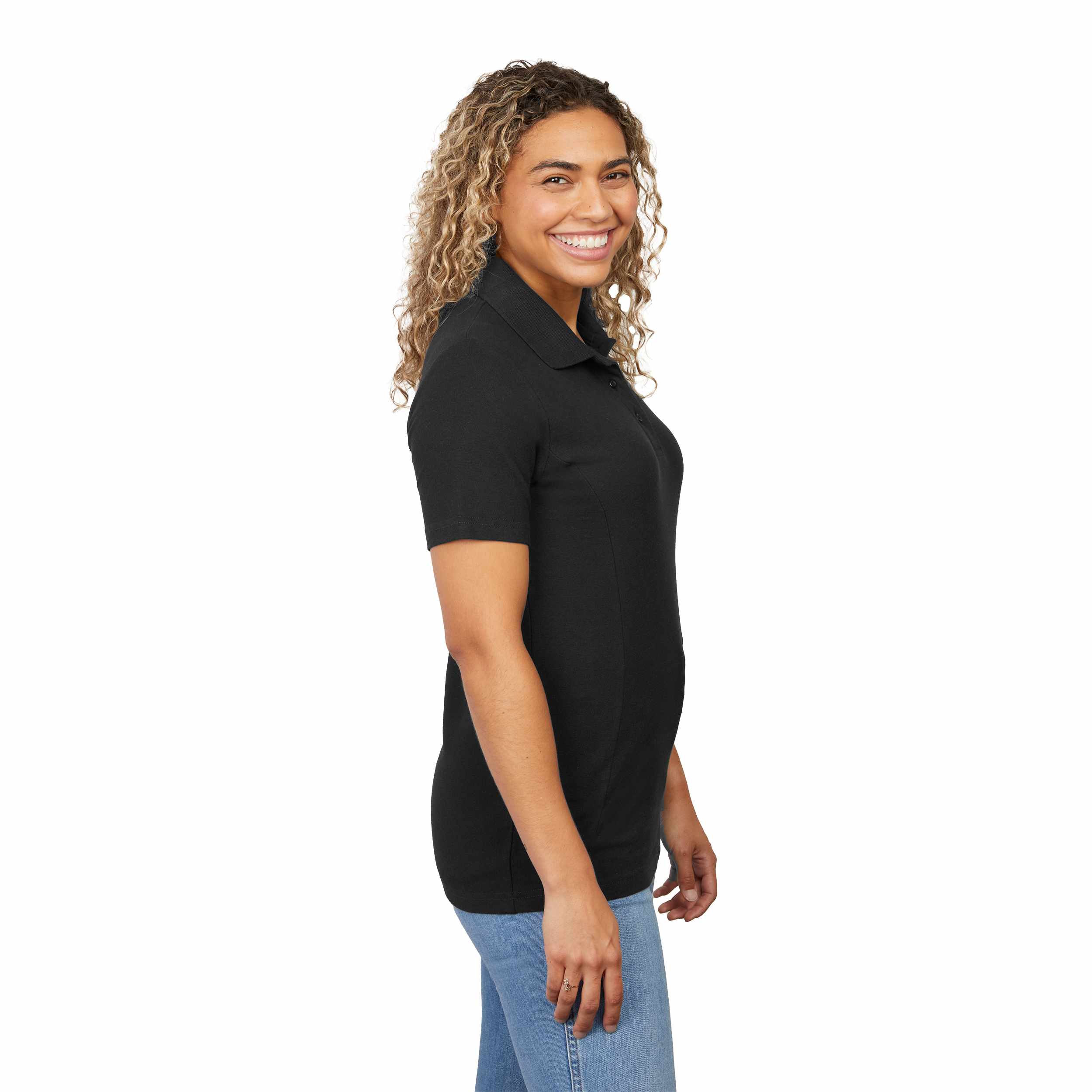 Picture of Women's PALO Short Sleeve 100% Cotton Pique Polo
