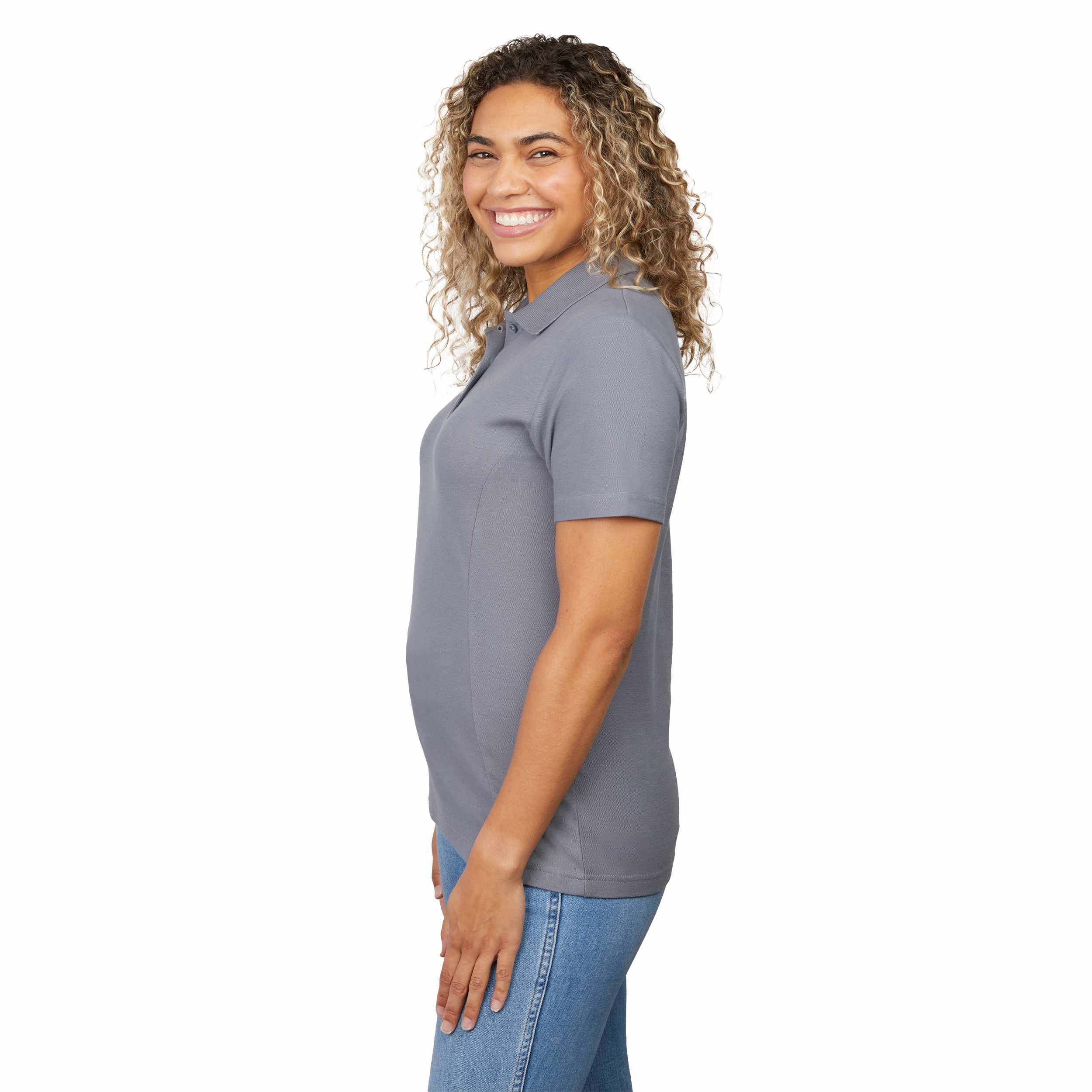 Picture of Women's PALO Short Sleeve 100% Cotton Pique Polo