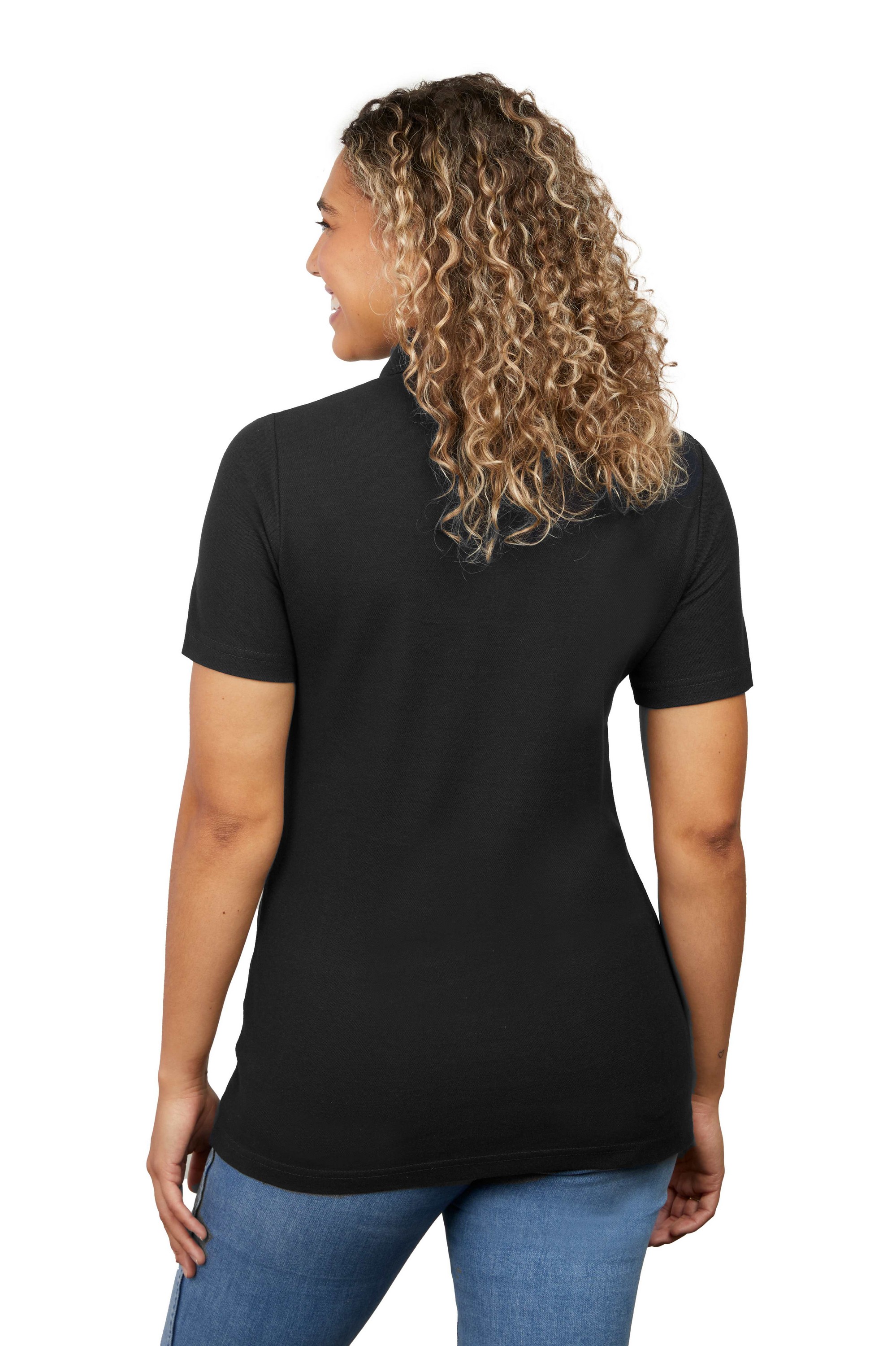 Picture of Women's PALO Short Sleeve 100% Cotton Pique Polo