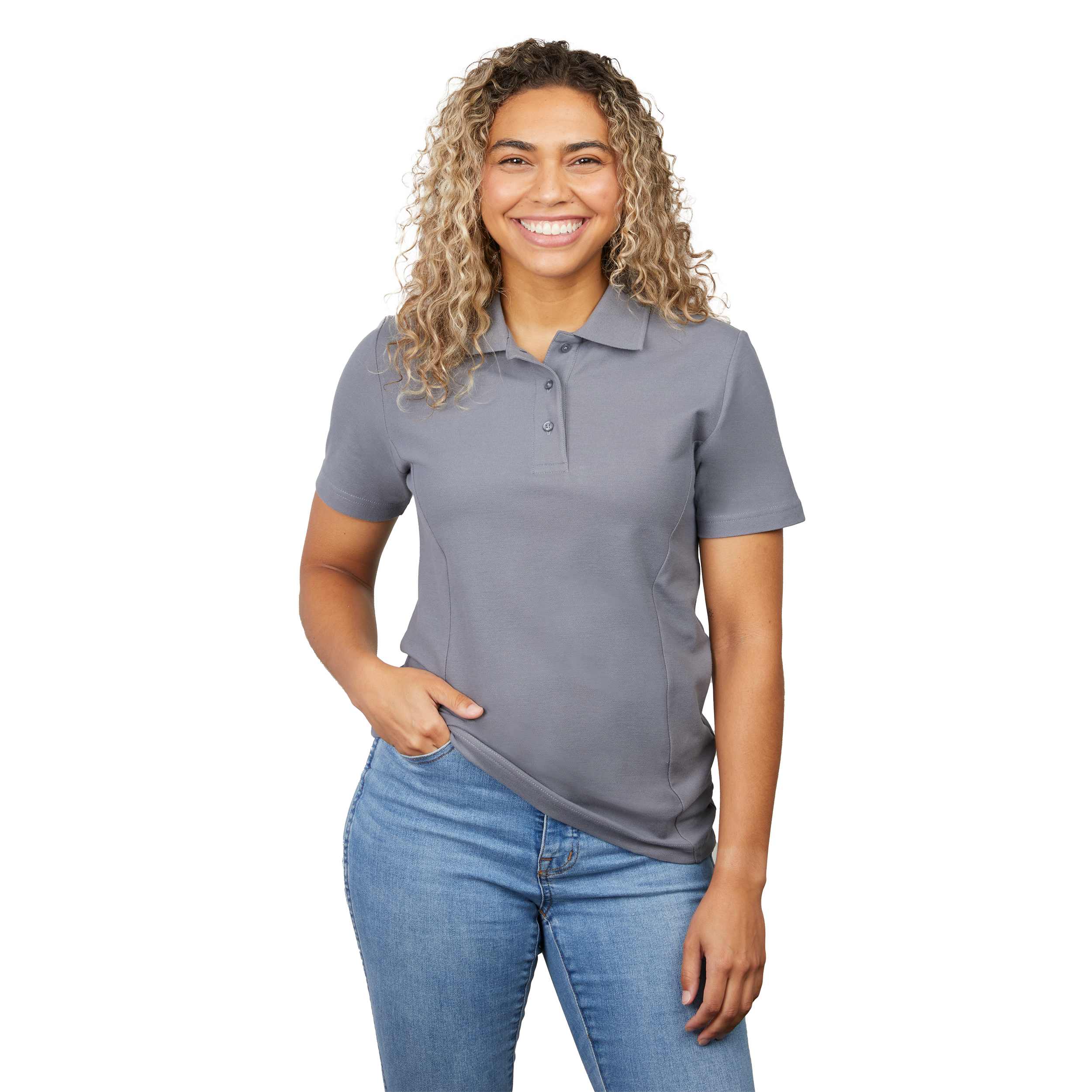 Picture of Women's PALO Short Sleeve 100% Cotton Pique Polo