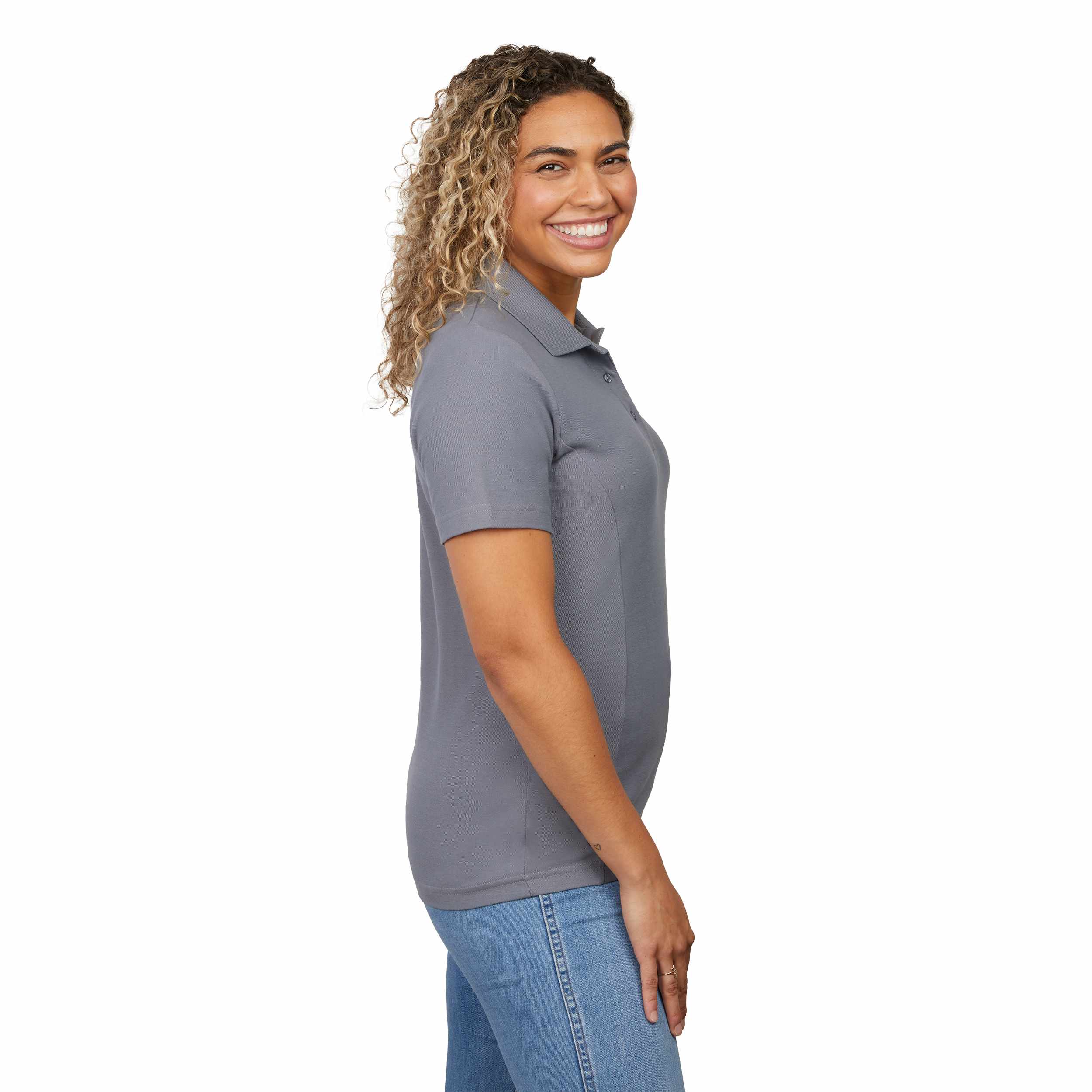 Picture of Women's PALO Short Sleeve 100% Cotton Pique Polo