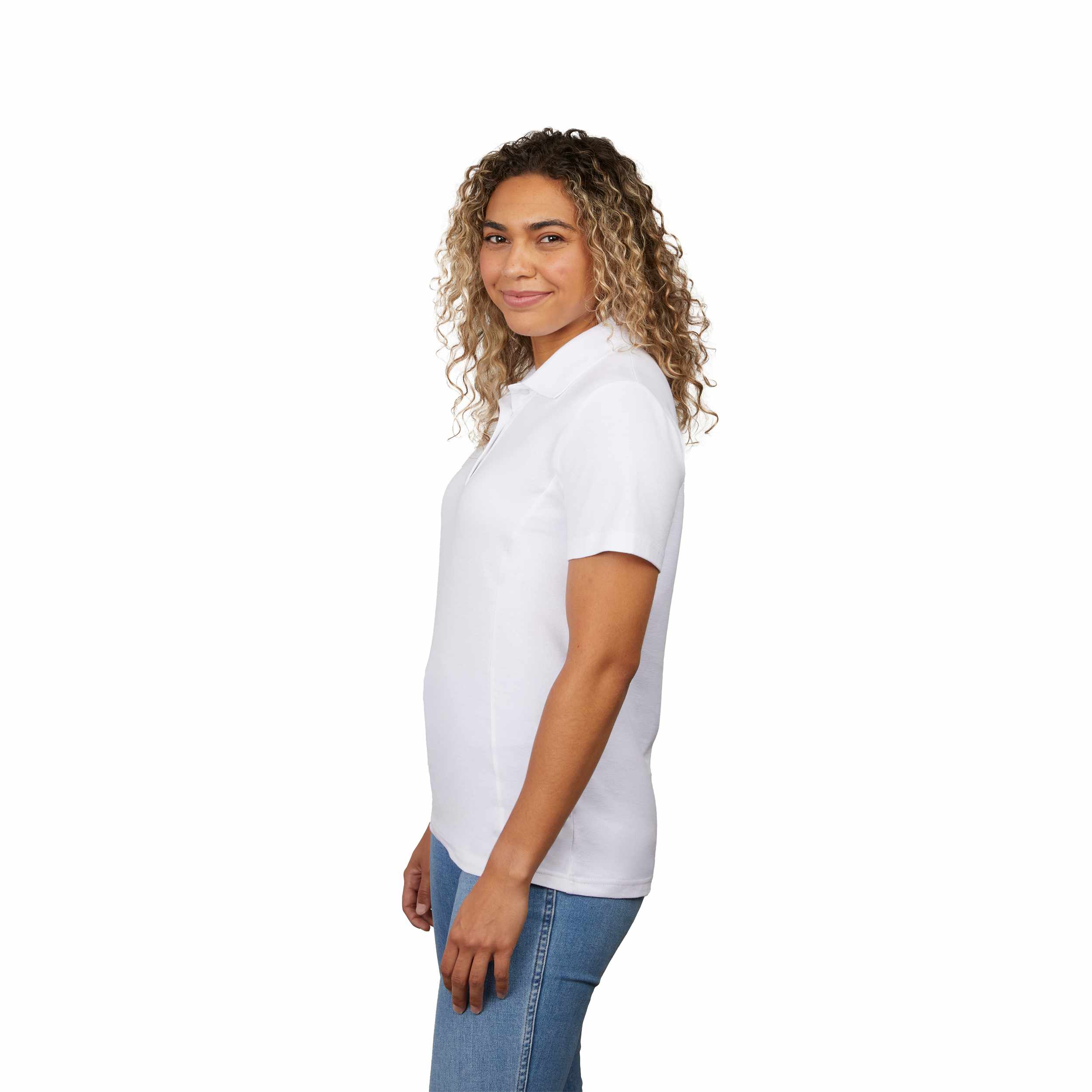 Picture of Women's PALO Short Sleeve 100% Cotton Pique Polo