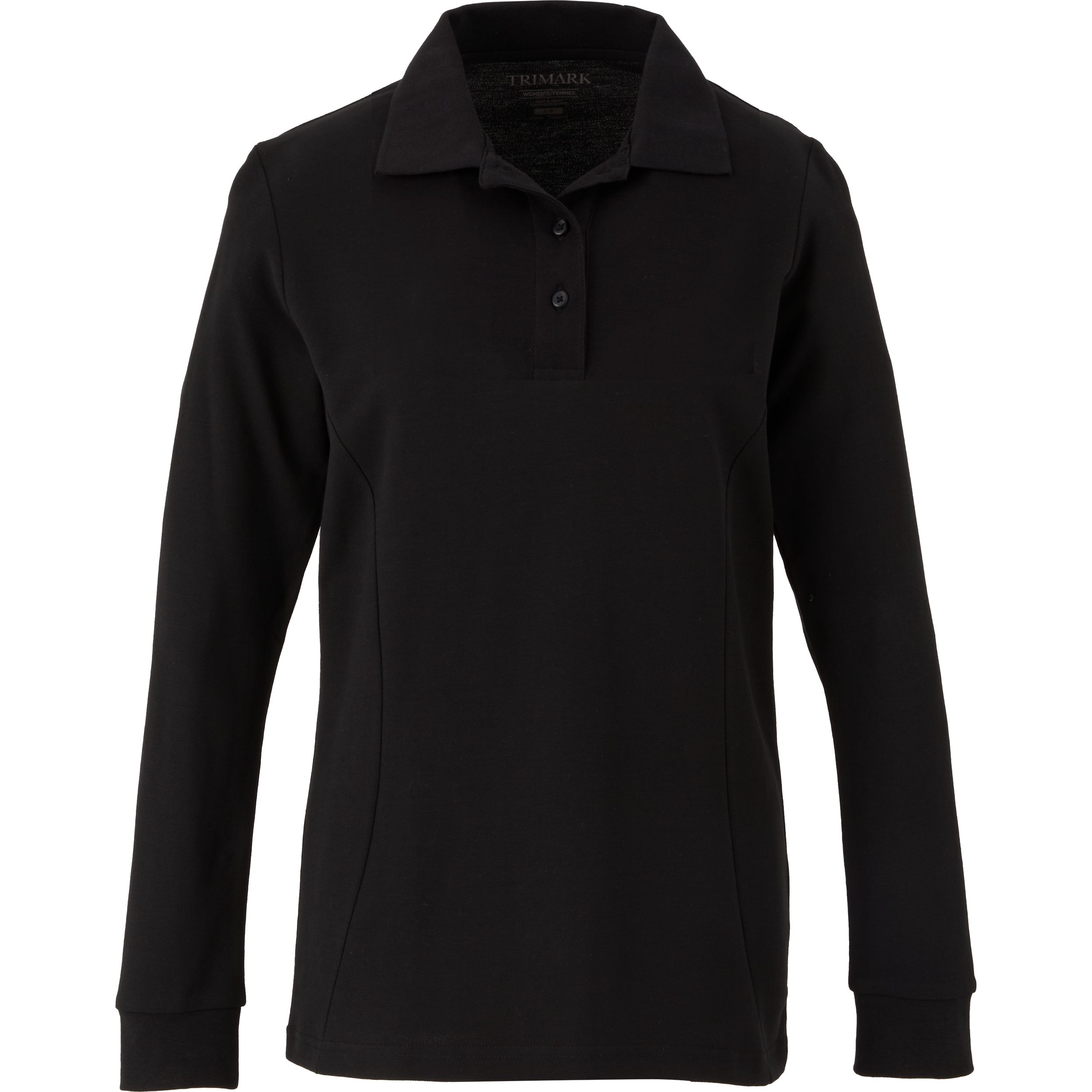 Picture of Women's PALO Long Sleeve 100% Cotton Pique Polo