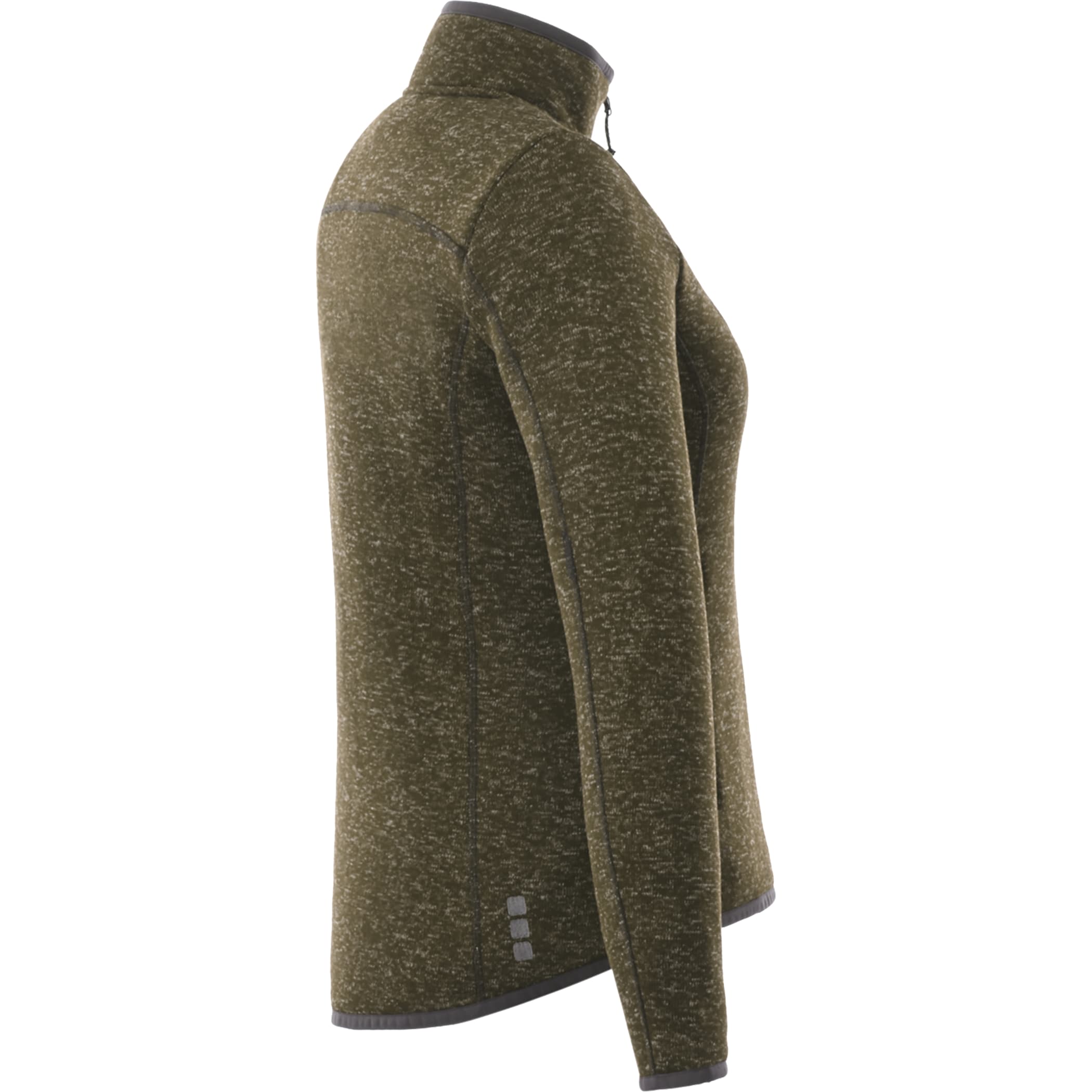 Picture of Women's TREMBLANT Sweater Knit Full Zip Jacket with Thumb Holes