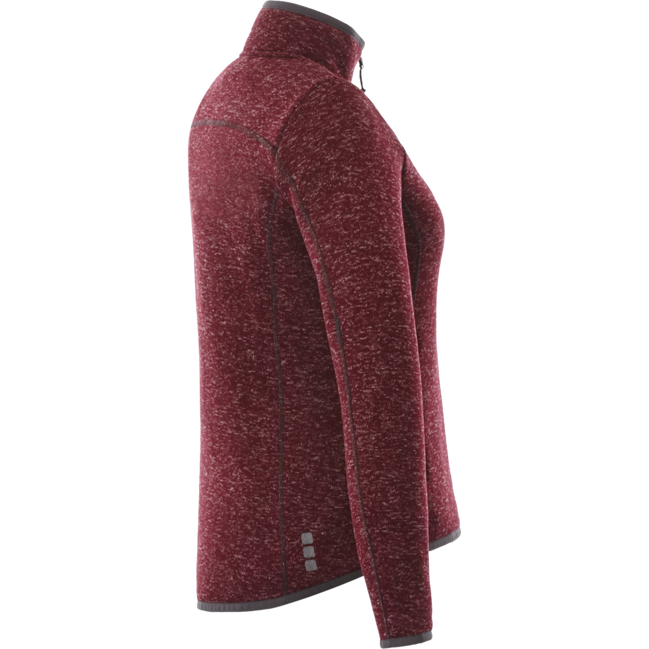Picture of Women's TREMBLANT Sweater Knit Full Zip Jacket with Thumb Holes