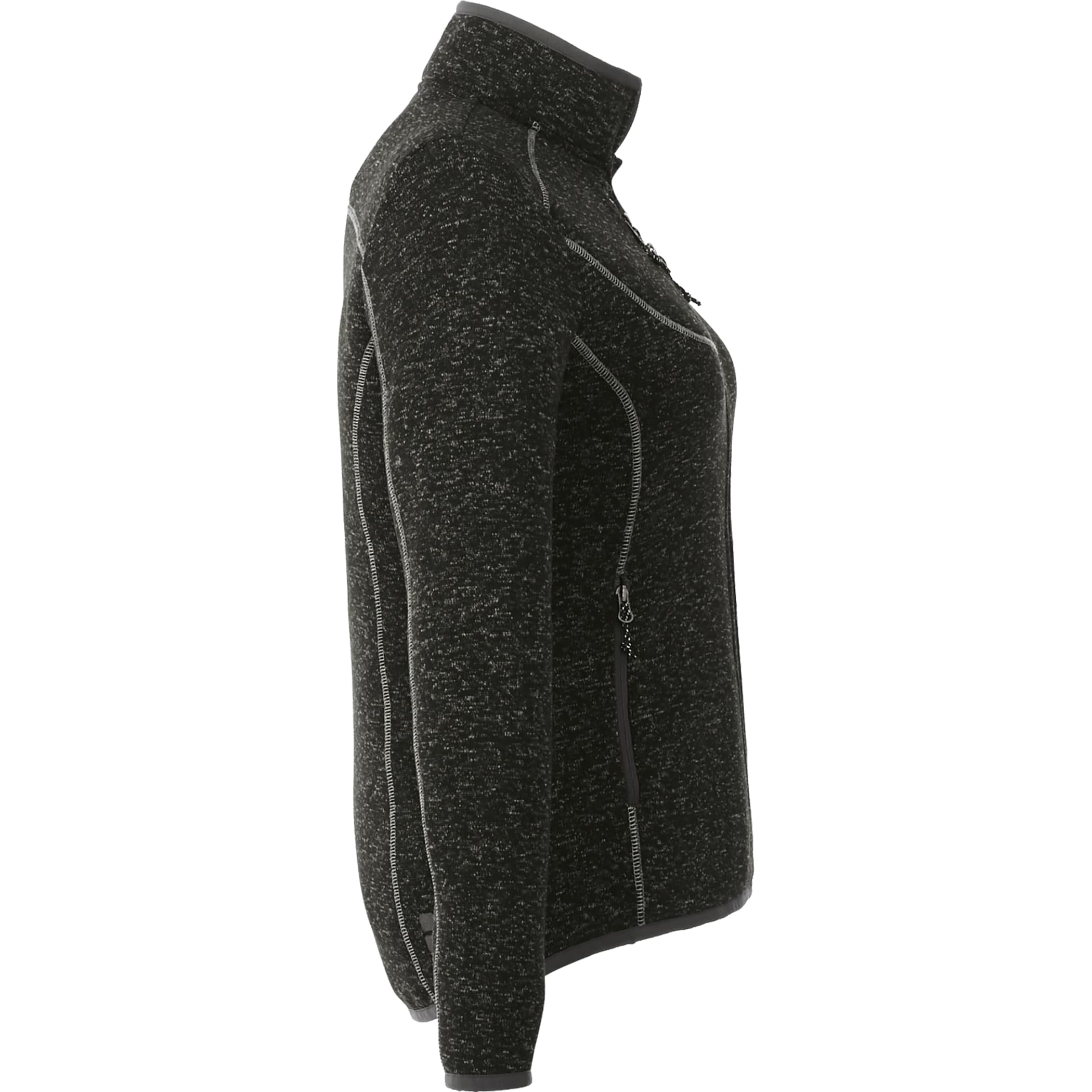 Picture of Women's TREMBLANT Sweater Knit Full Zip Jacket with Thumb Holes
