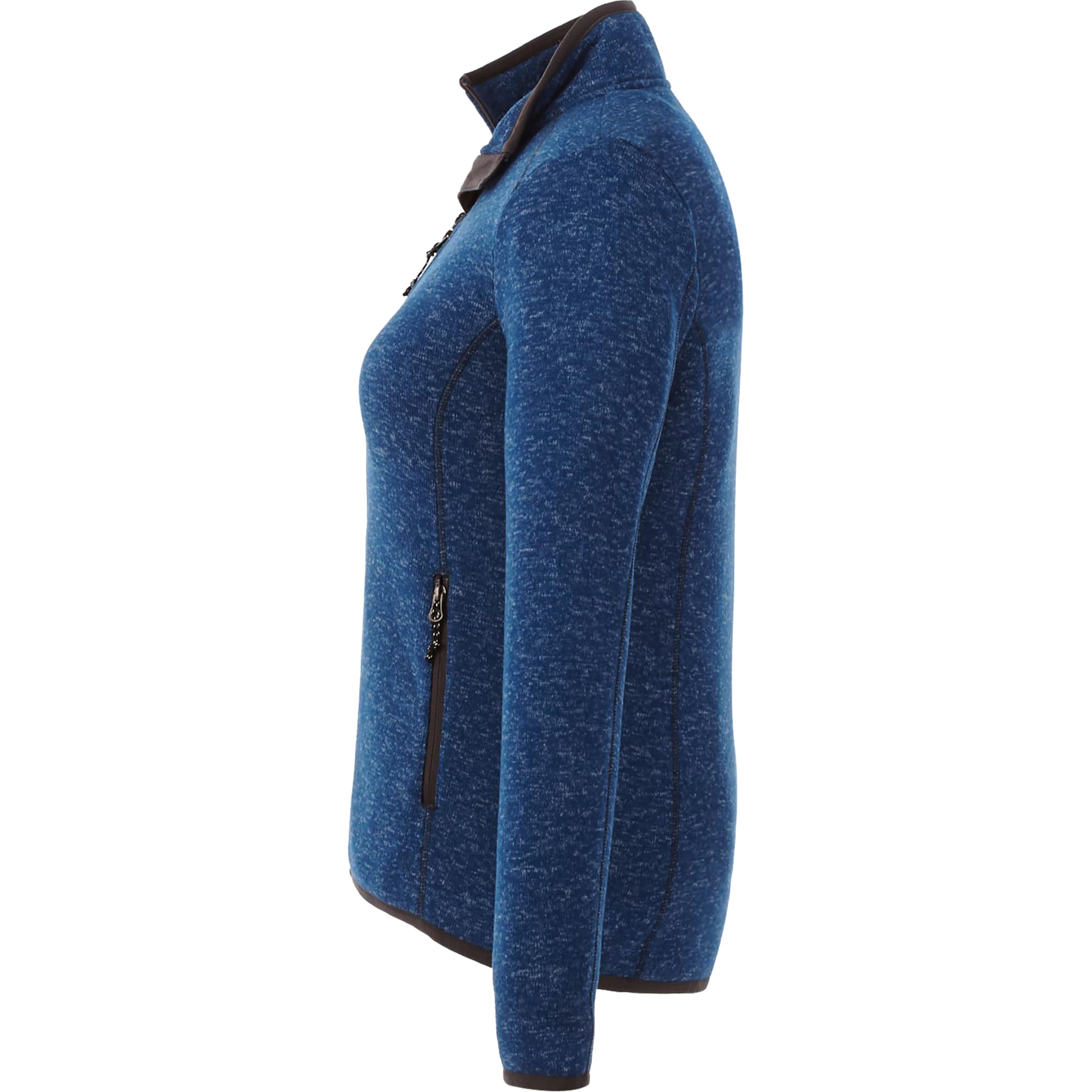 Picture of Women's TREMBLANT Sweater Knit Full Zip Jacket with Thumb Holes