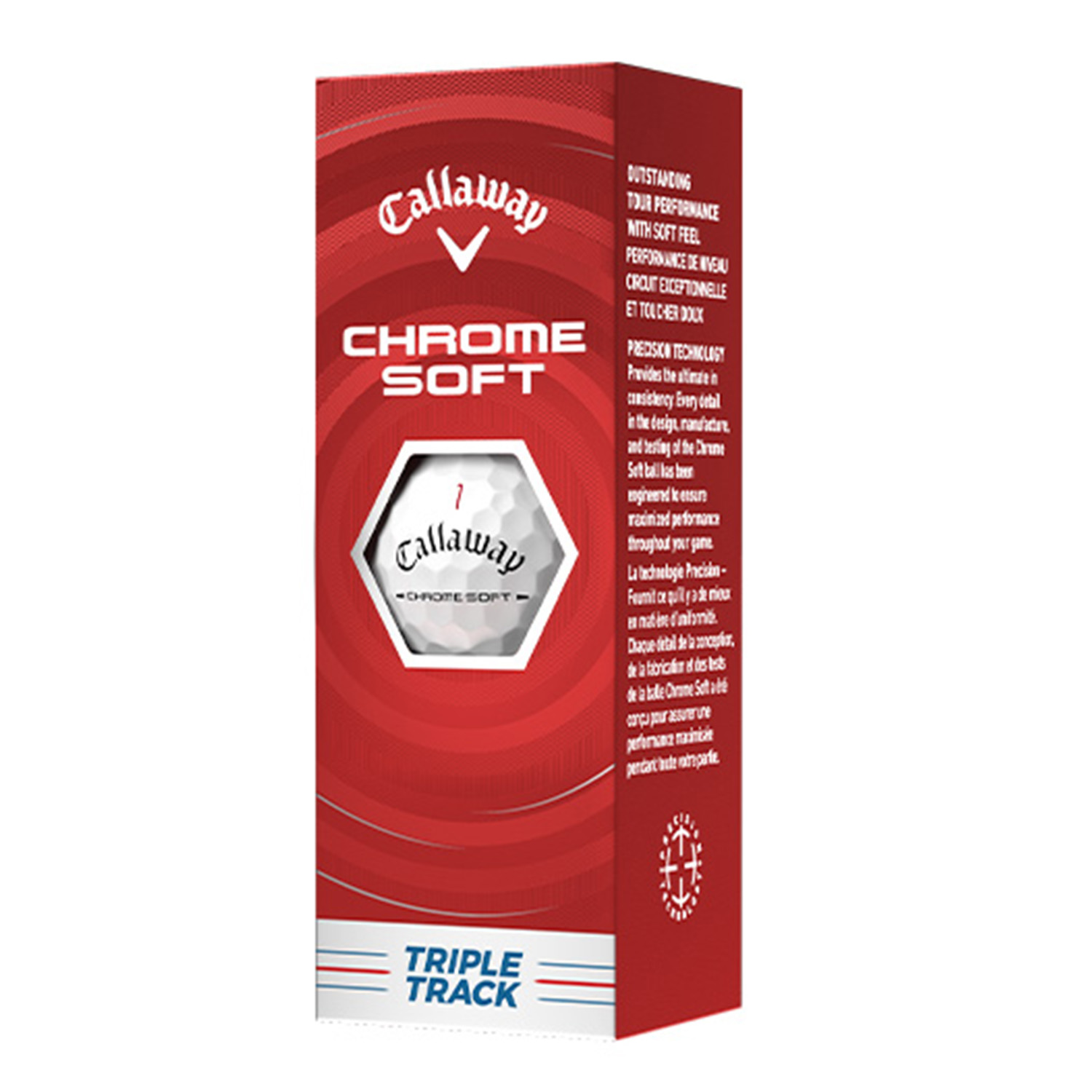 Picture of Callaway Chrome Soft Triple Track Golf Balls - Half Dozen