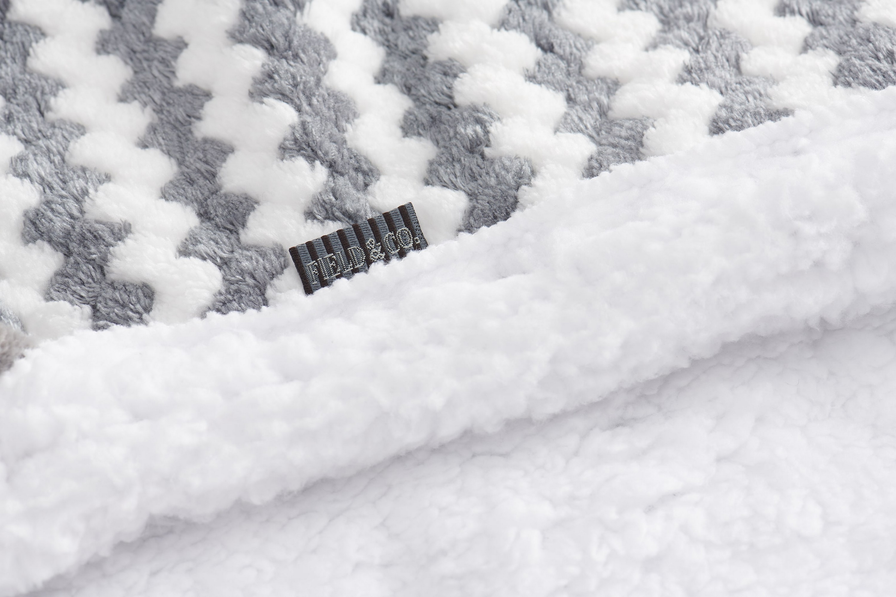 Picture of Field & Co.® Chevron Striped Sherpa Blanket