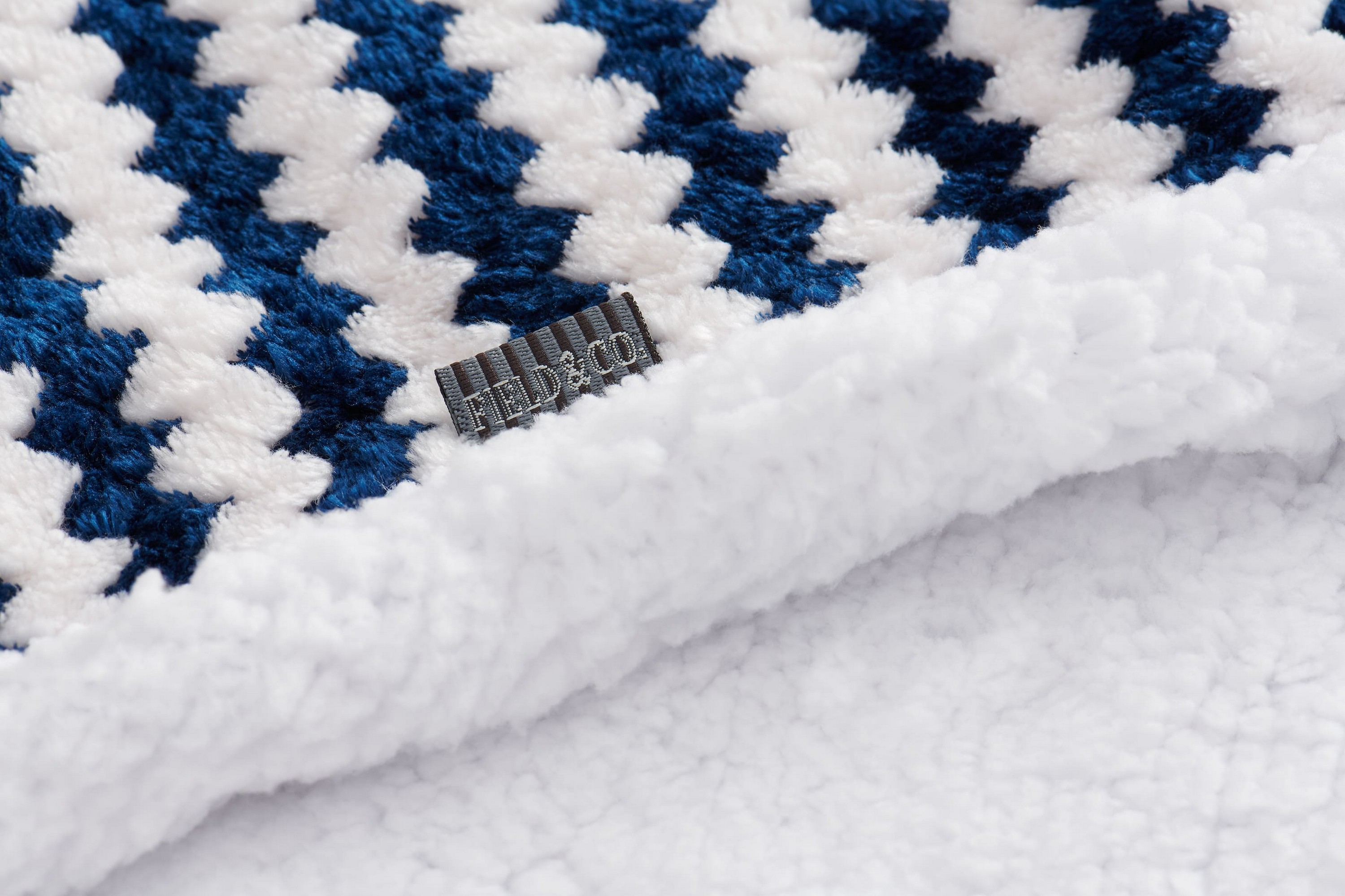 Picture of Field & Co.® Chevron Striped Sherpa Blanket