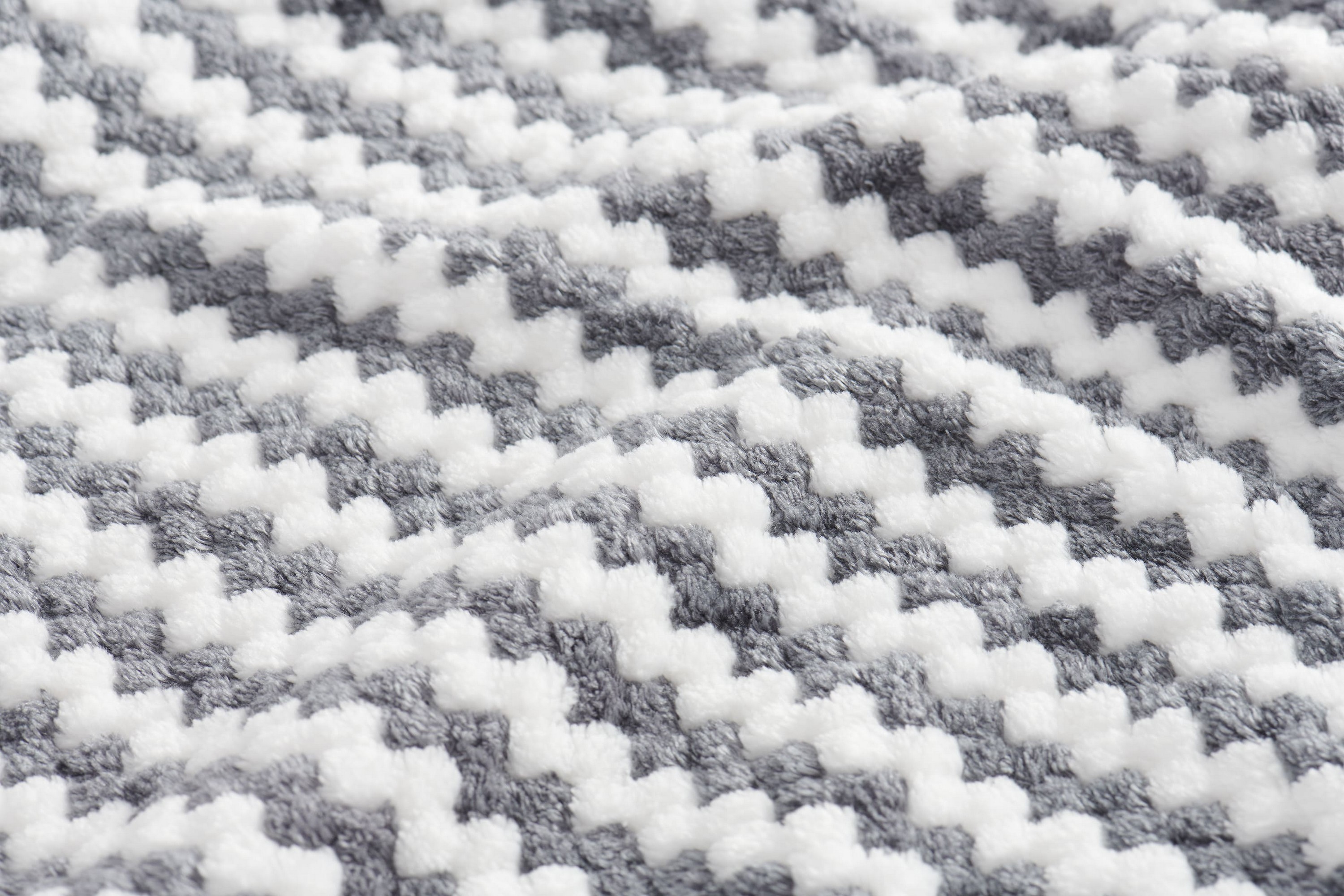 Picture of Field & Co.® Chevron Striped Sherpa Blanket