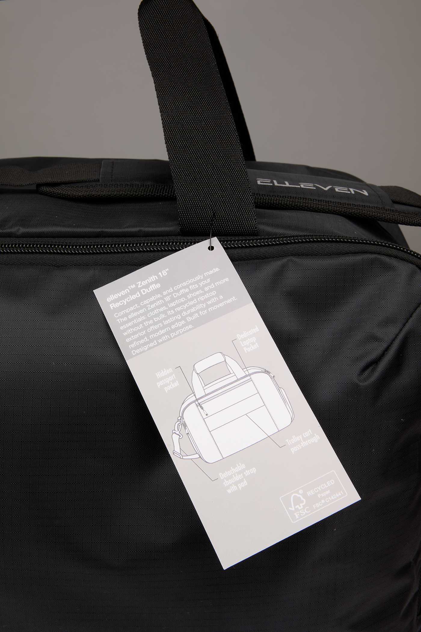 Picture of Elleven Zenith 18" Recycled Duffle Bag