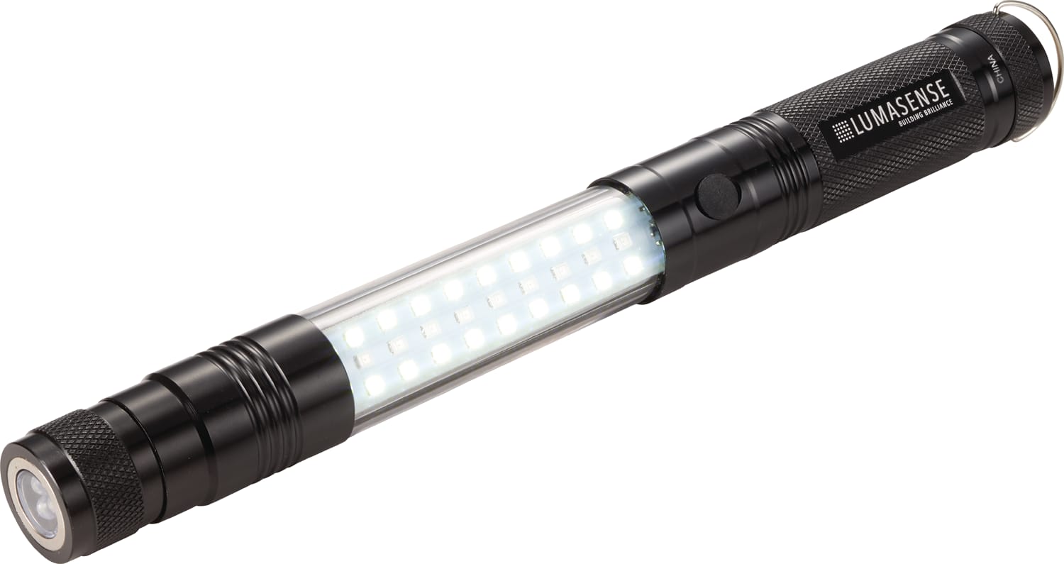 Picture of Telescopic Magnetic COB LED Flashlight w/Sidelight