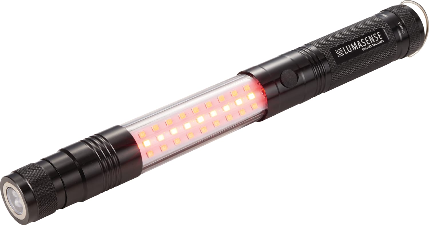 Picture of Telescopic Magnetic COB LED Flashlight w/Sidelight