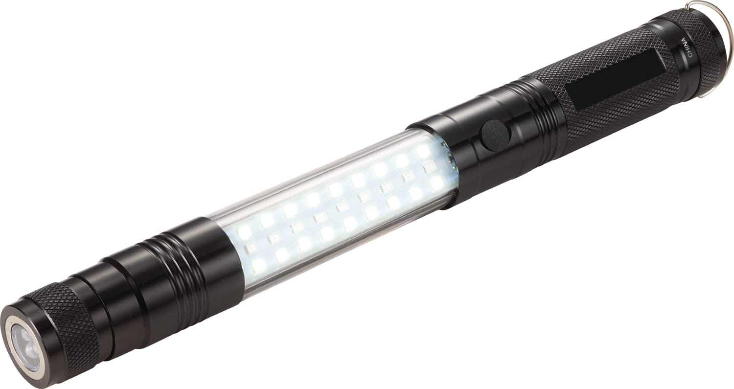 Picture of Telescopic Magnetic COB LED Flashlight w/Sidelight