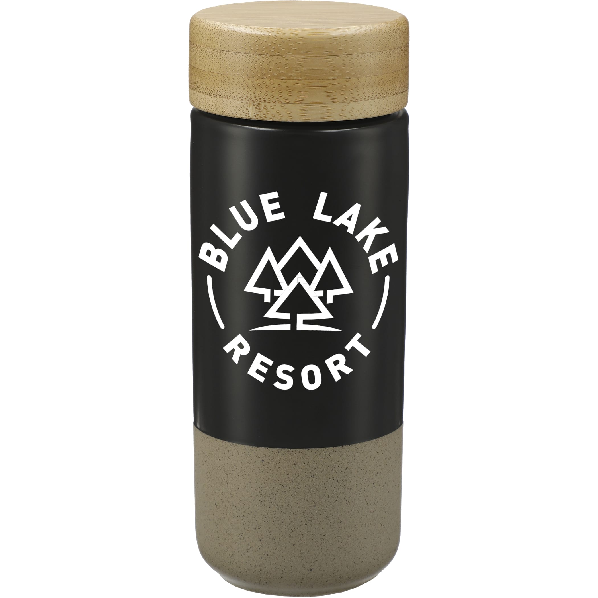 Picture of Arlo Ceramic Tumbler with Bamboo lid 11oz