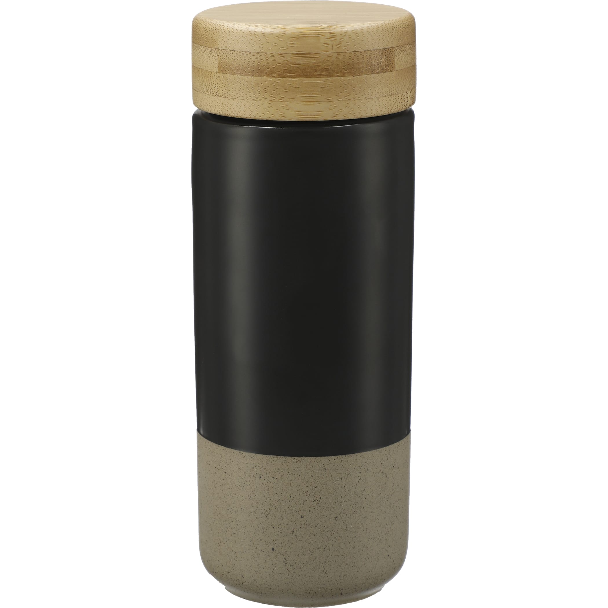 Picture of Arlo Ceramic Tumbler with Bamboo lid 11oz
