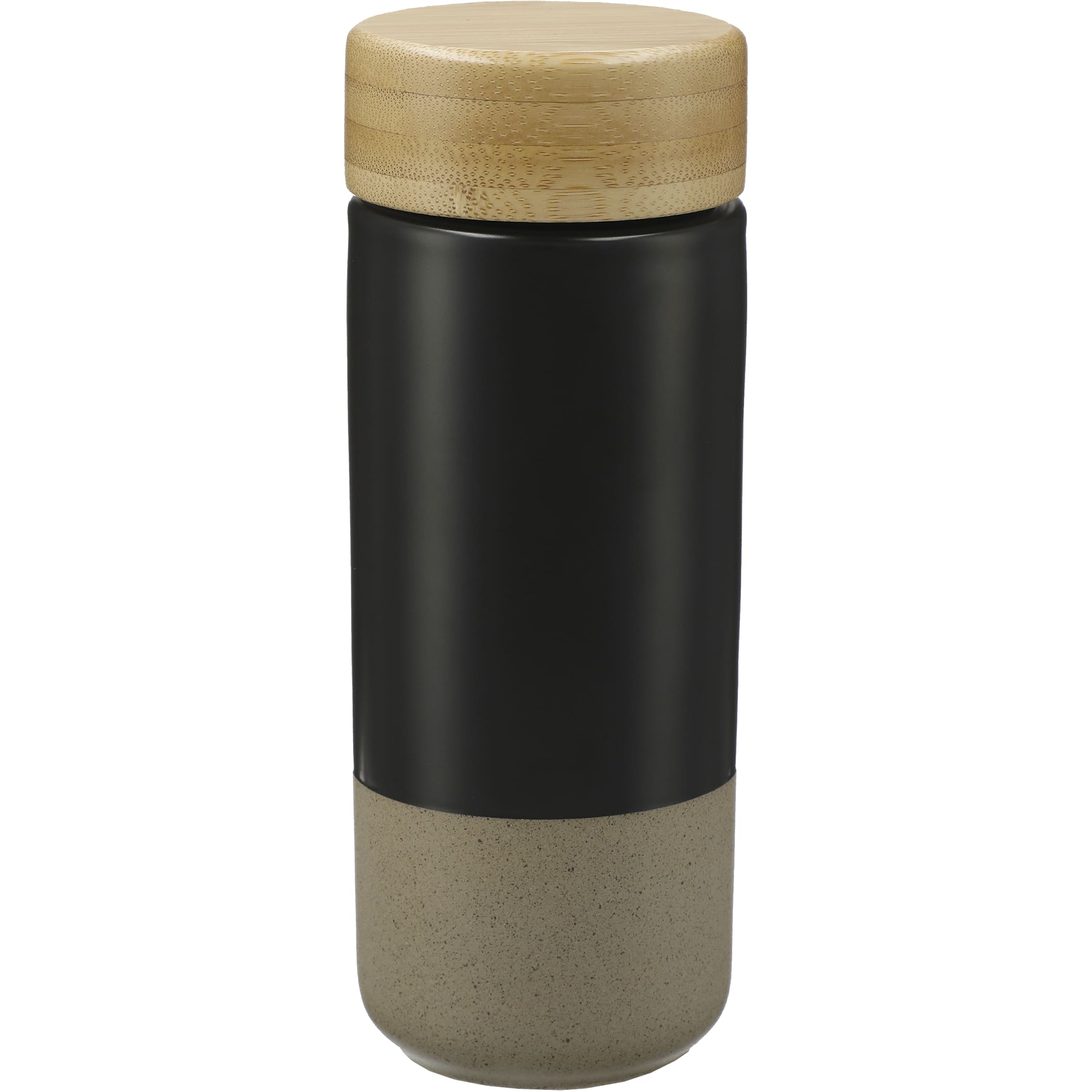 Picture of Arlo Ceramic Tumbler with Bamboo lid 11oz