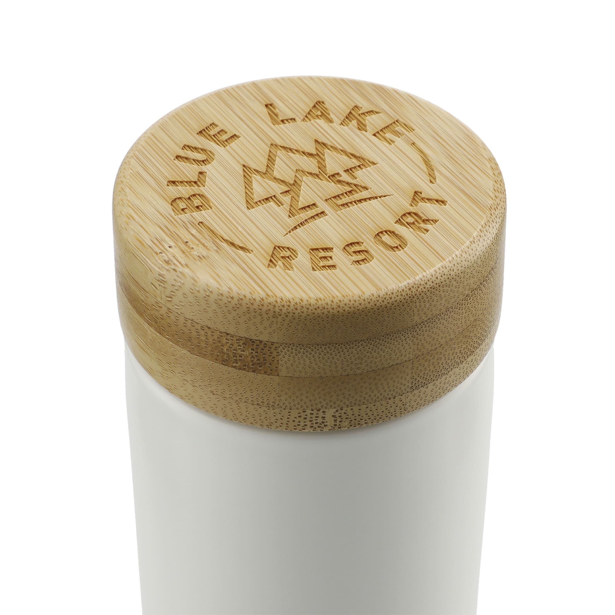 Picture of Arlo Ceramic Tumbler with Bamboo lid 11oz