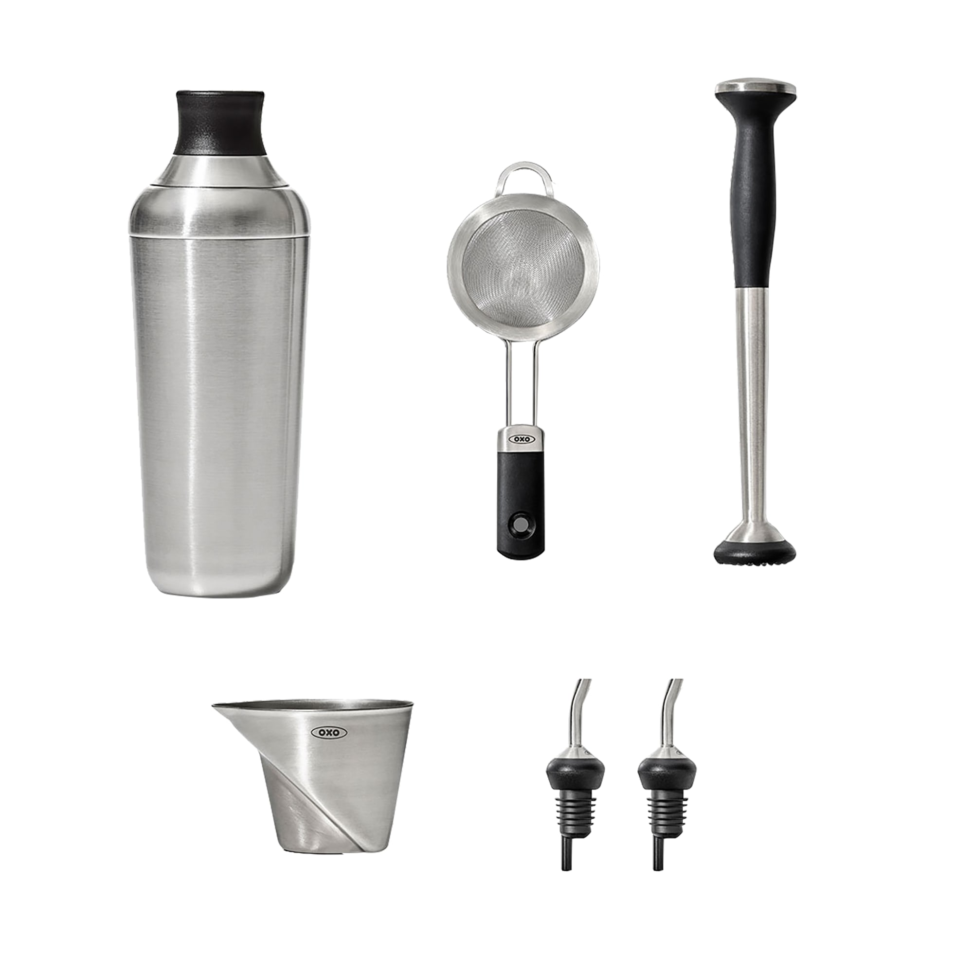 Picture of OXO Steel 6-piece Barware Set