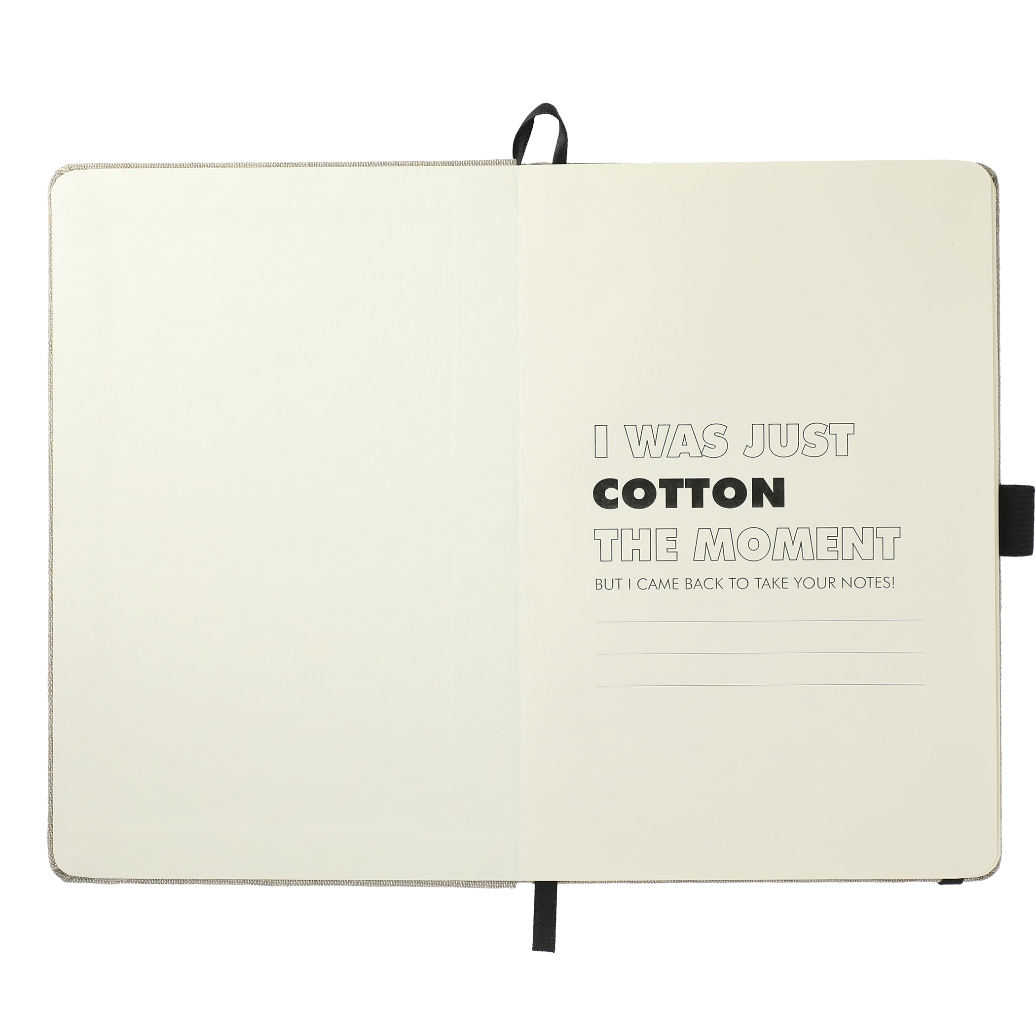 Picture of 5.5'' x 8.5'' Recycled Cotton Bound Journal
