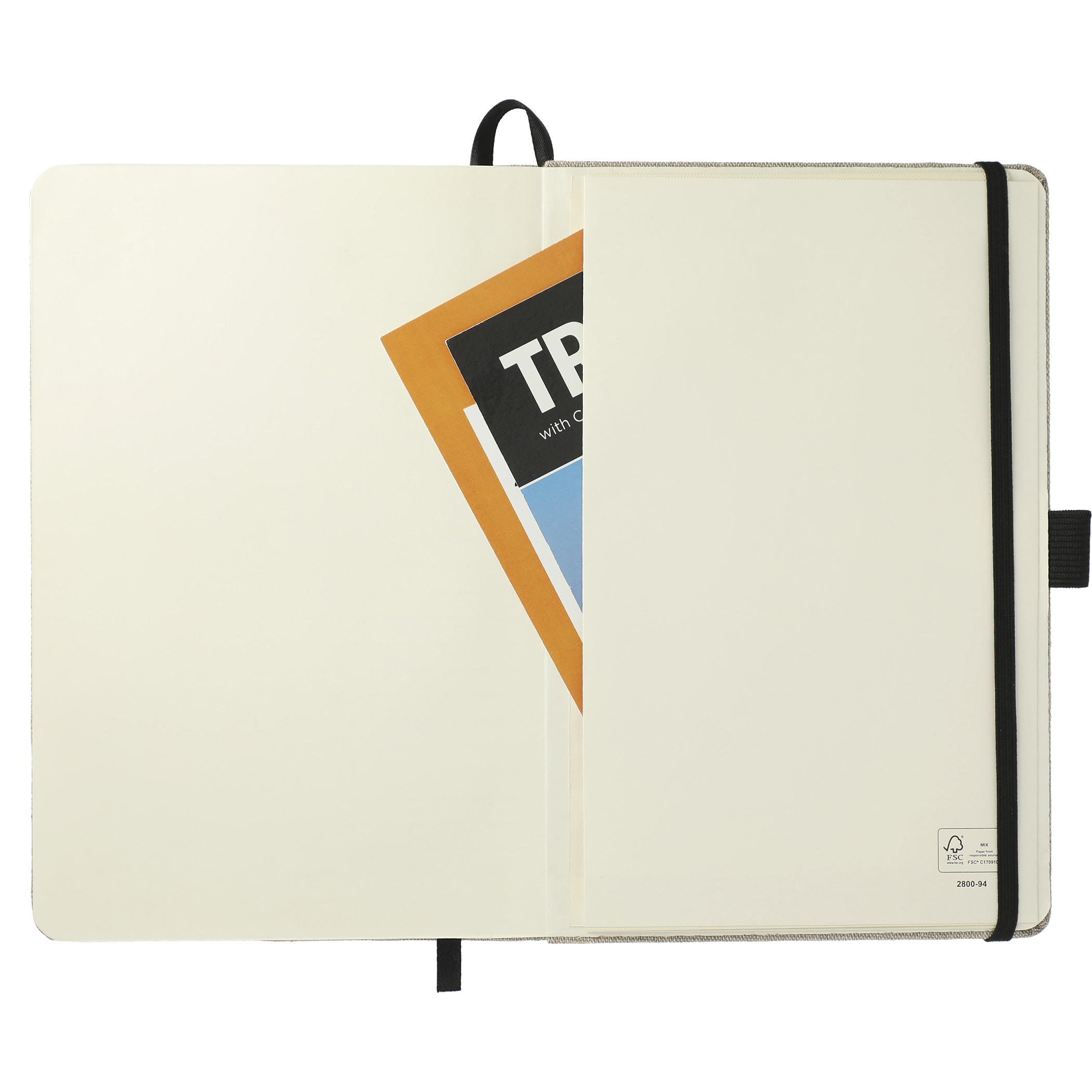Picture of 5.5'' x 8.5'' Recycled Cotton Bound Journal