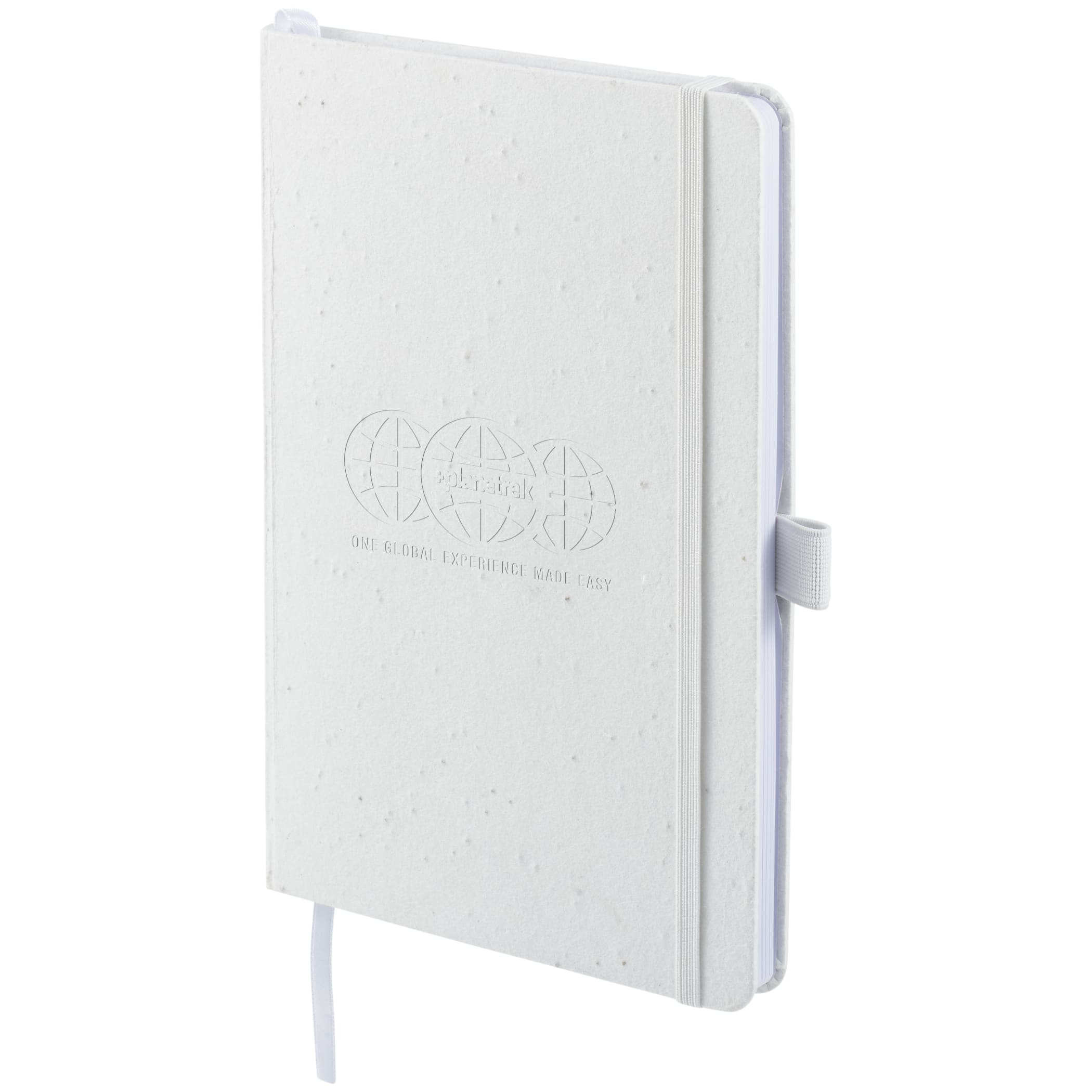 Picture of 5.5'' x 8.5'' FSC® Recycled Seed Paper Bound Journal