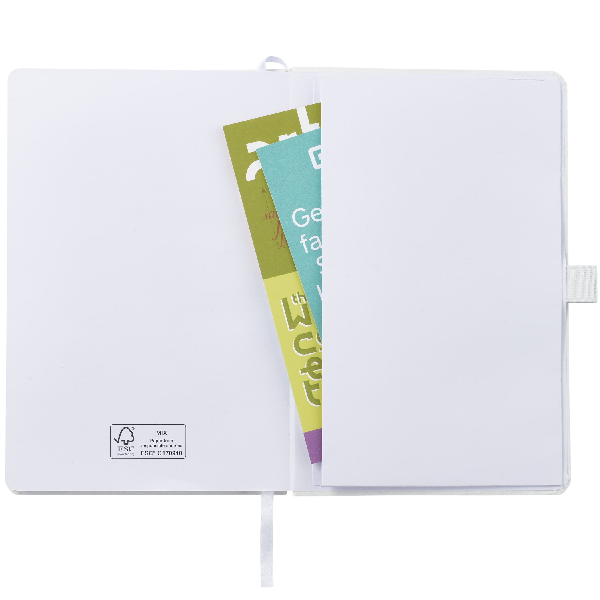 Picture of 5.5'' x 8.5'' FSC® Recycled Seed Paper Bound Journal