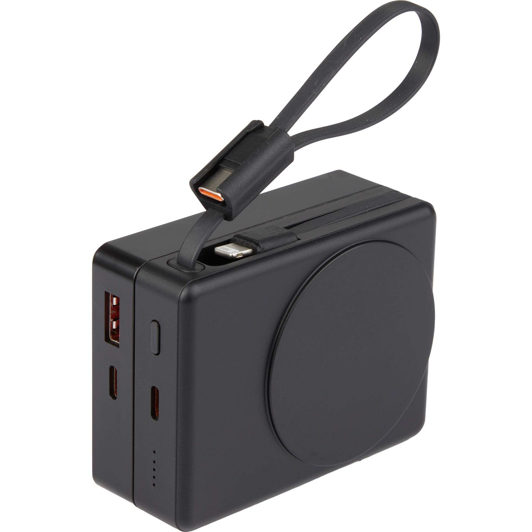 Picture of 5000 mAh 15W MagClick Power Bank with Wall Charger