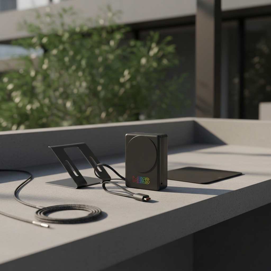 Picture of 5000 mAh 15W MagClick Power Bank with Wall Charger