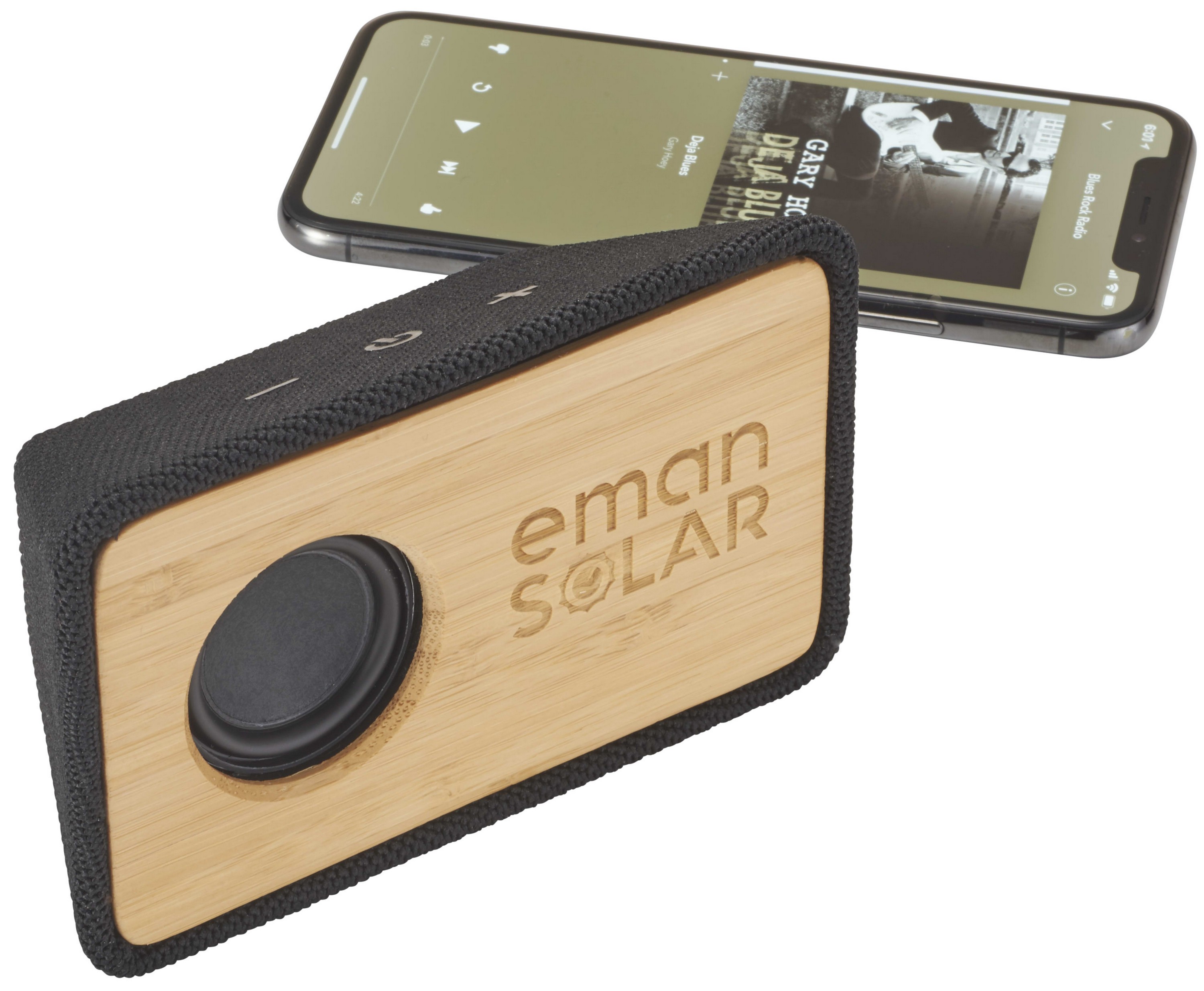 Picture of Boundary Natural Bamboo Bluetooth Speaker