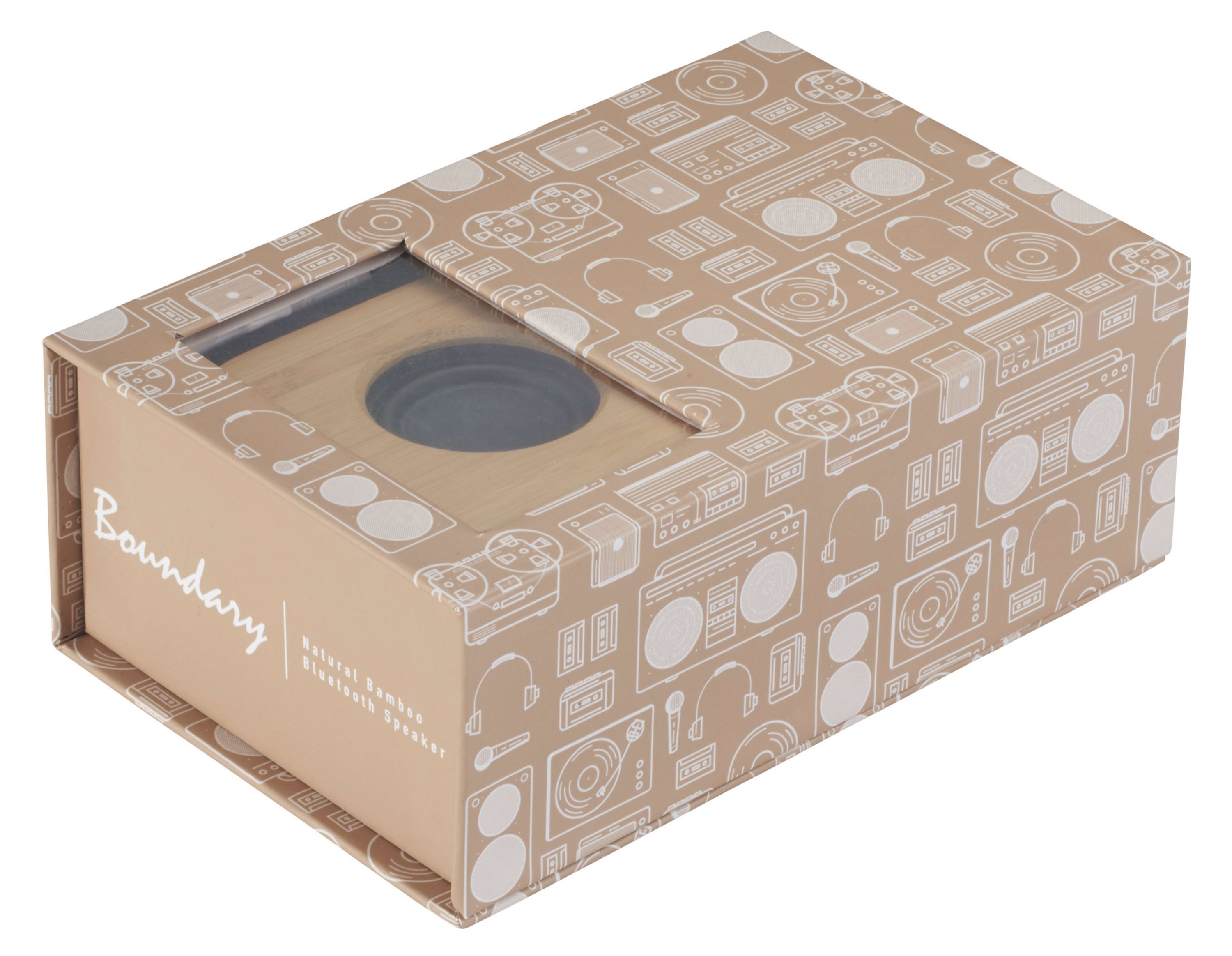 Picture of Boundary Natural Bamboo Bluetooth Speaker