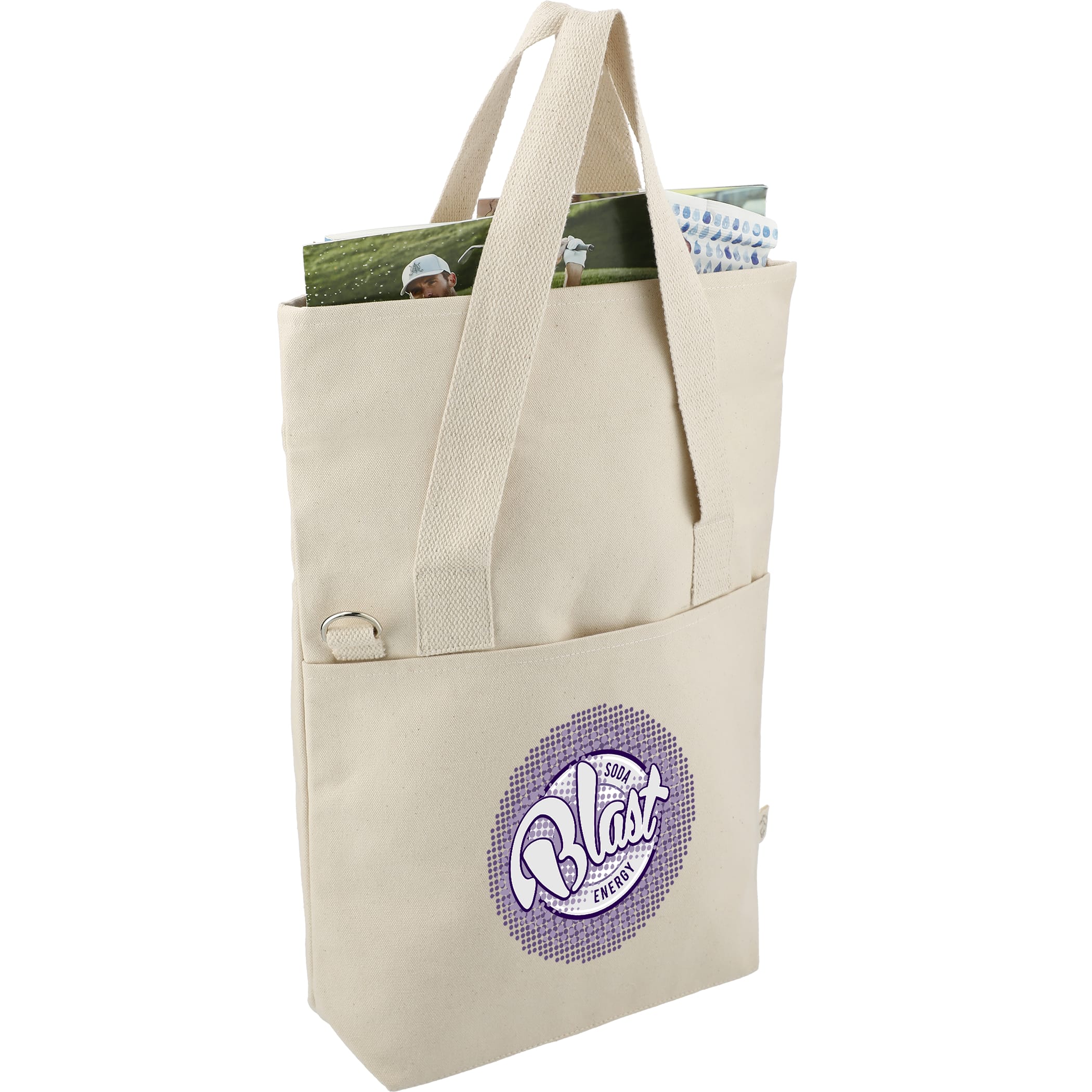 Picture of 16 oz Organic Cotton Commuter Tote