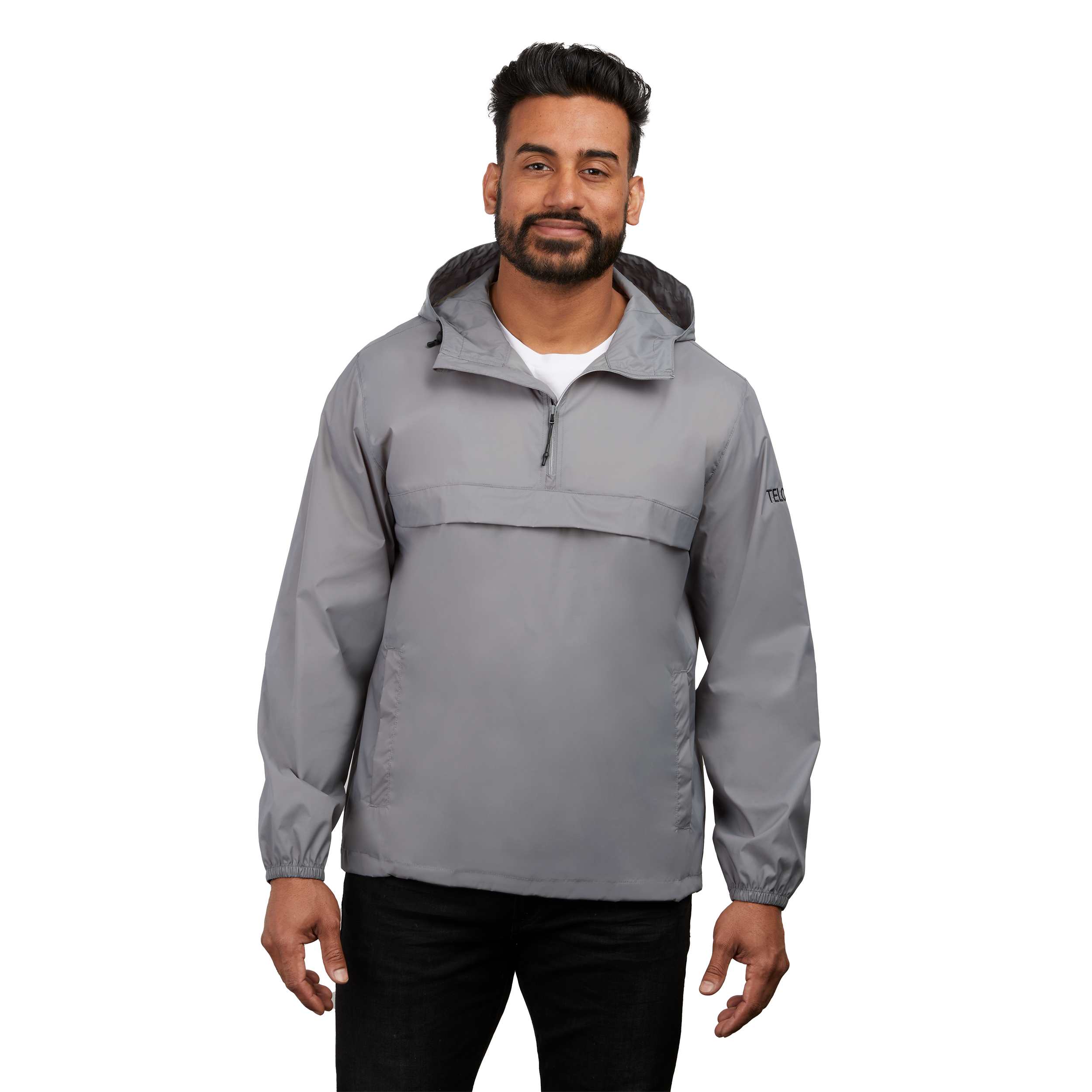 Picture of Gender Neutral AVAS Eco Packable Quarter Zip Anorak Pullover