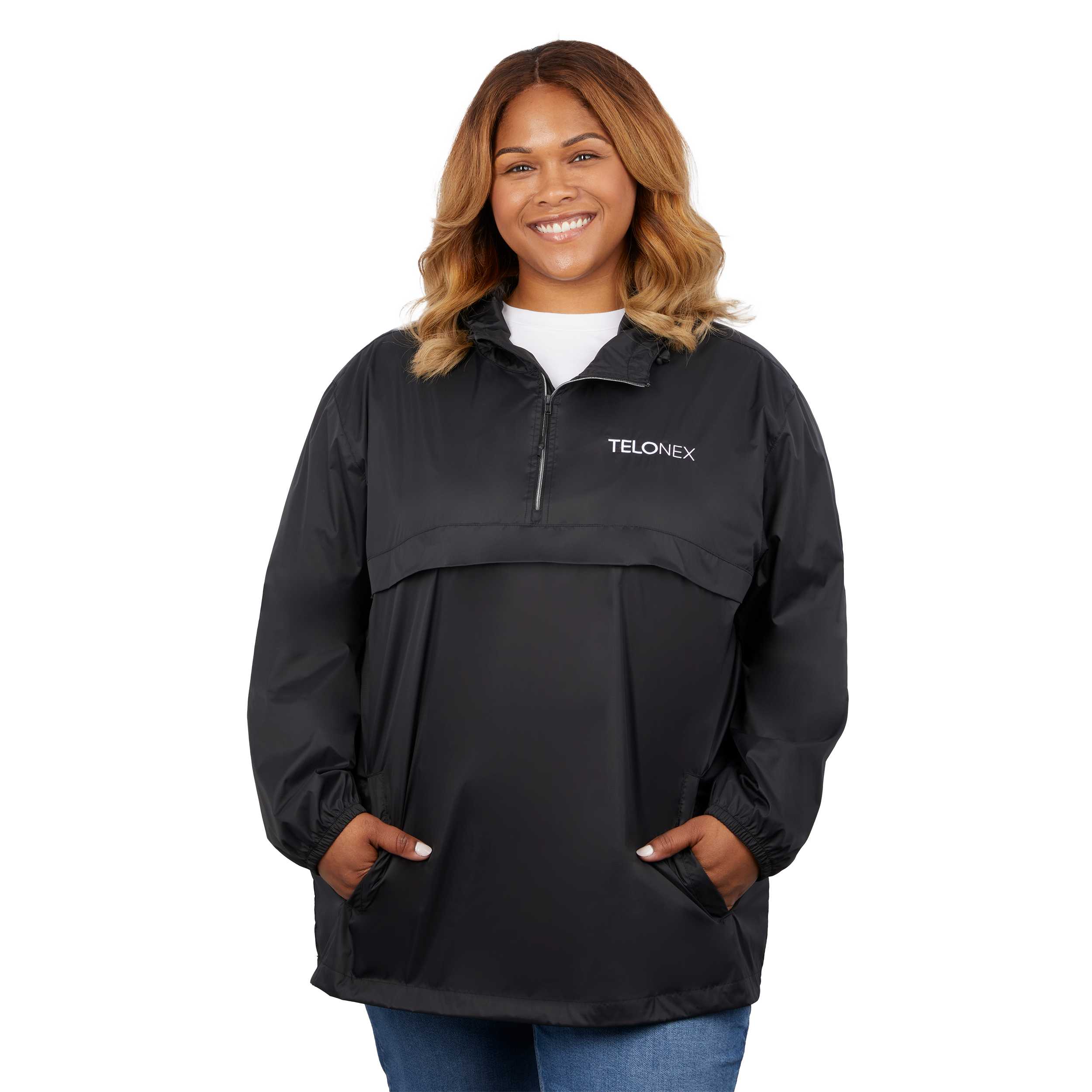 Picture of Gender Neutral AVAS Eco Packable Quarter Zip Anorak Pullover