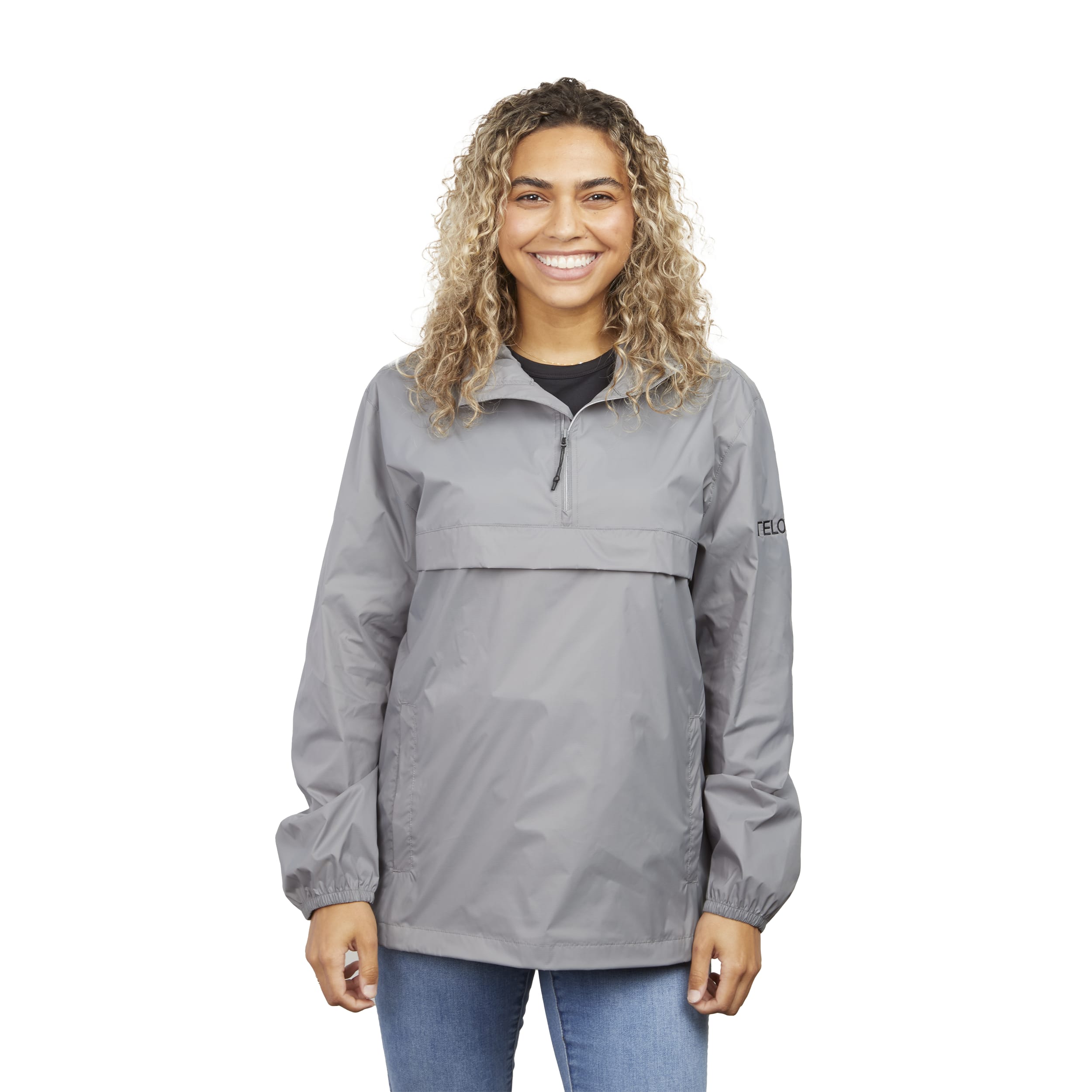 Picture of Gender Neutral AVAS Eco Packable Quarter Zip Anorak Pullover