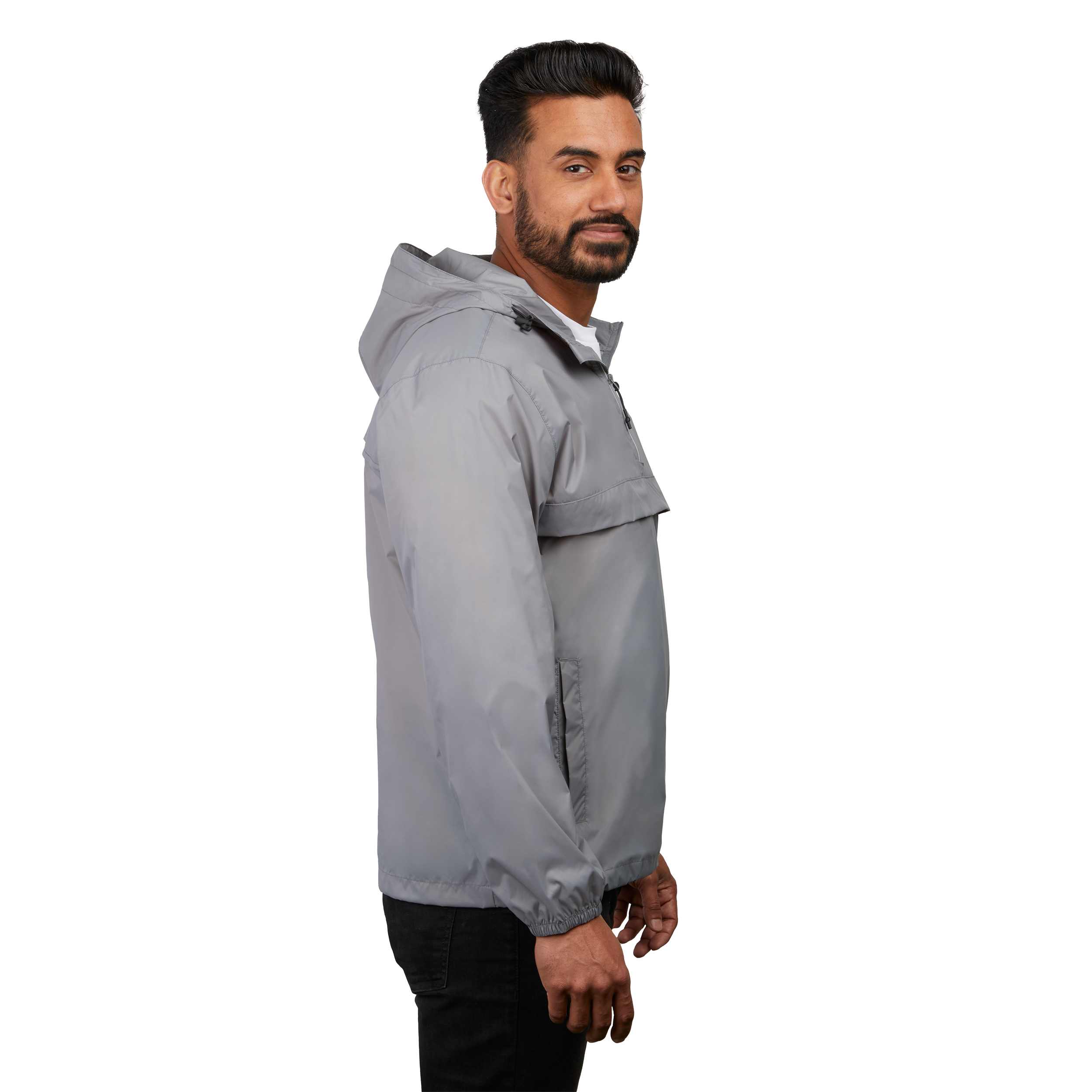 Picture of Gender Neutral AVAS Eco Packable Quarter Zip Anorak Pullover
