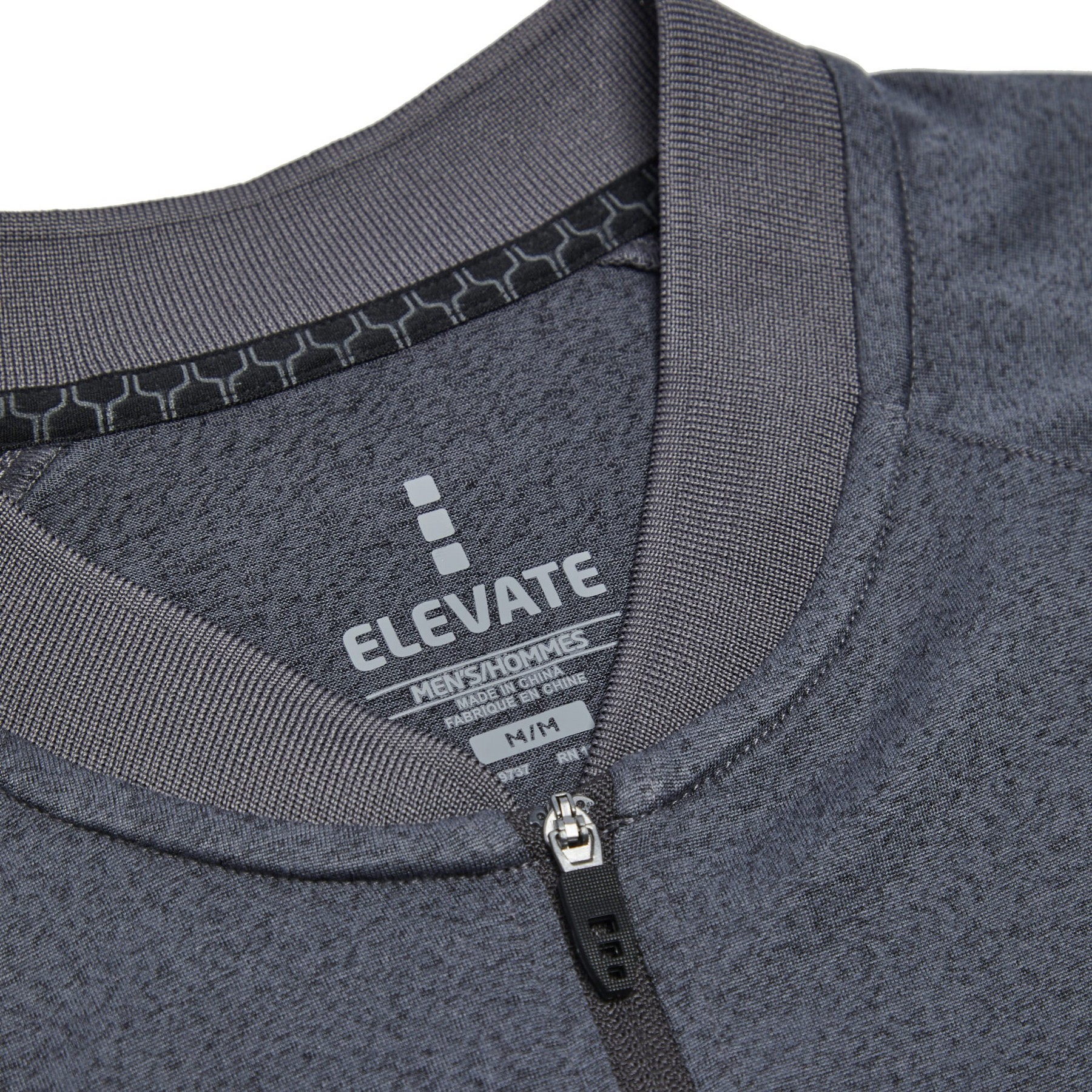 Picture of Men's KINPORT Short Sleeve Zip Up Stand Collar Performance Polo