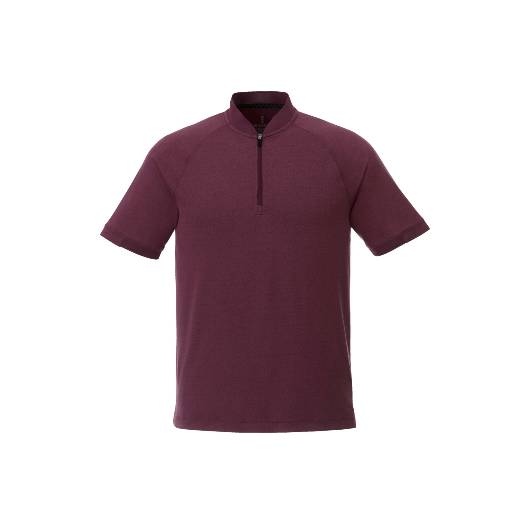 Picture of Men's KINPORT Short Sleeve Zip Up Stand Collar Performance Polo