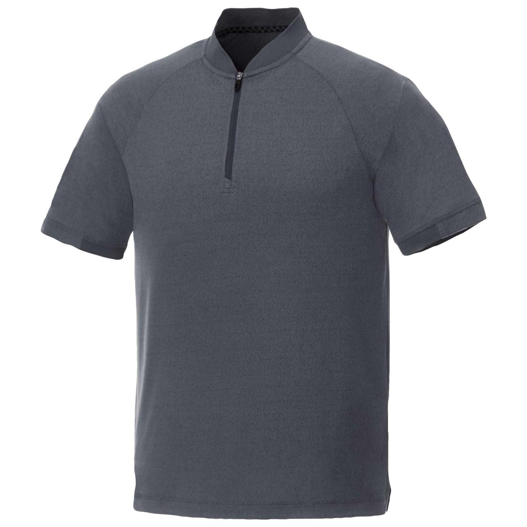Picture of Men's KINPORT Short Sleeve Zip Up Stand Collar Performance Polo